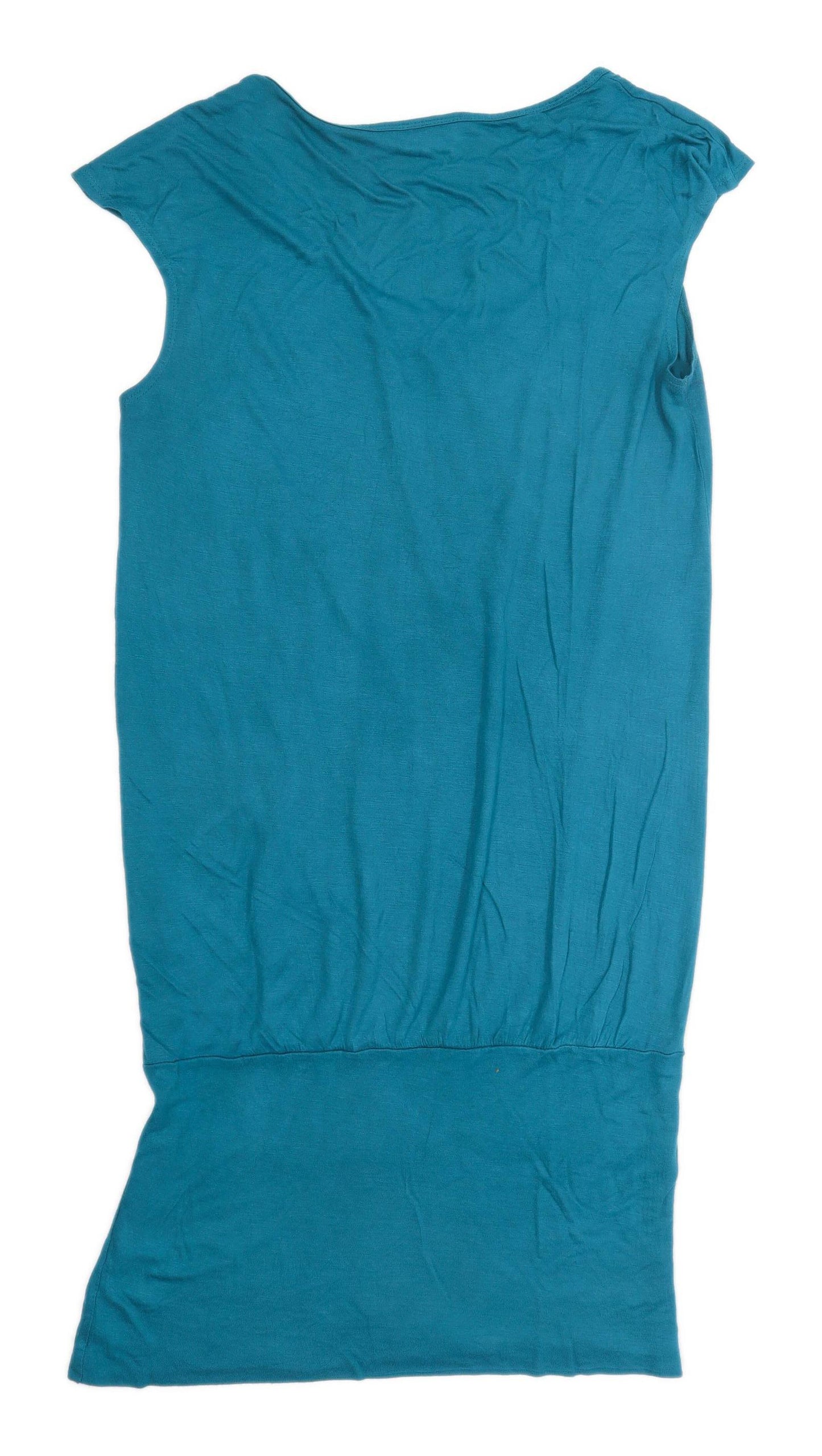 Beach Time Womens Size 10-12 Blue Dress (Regular)