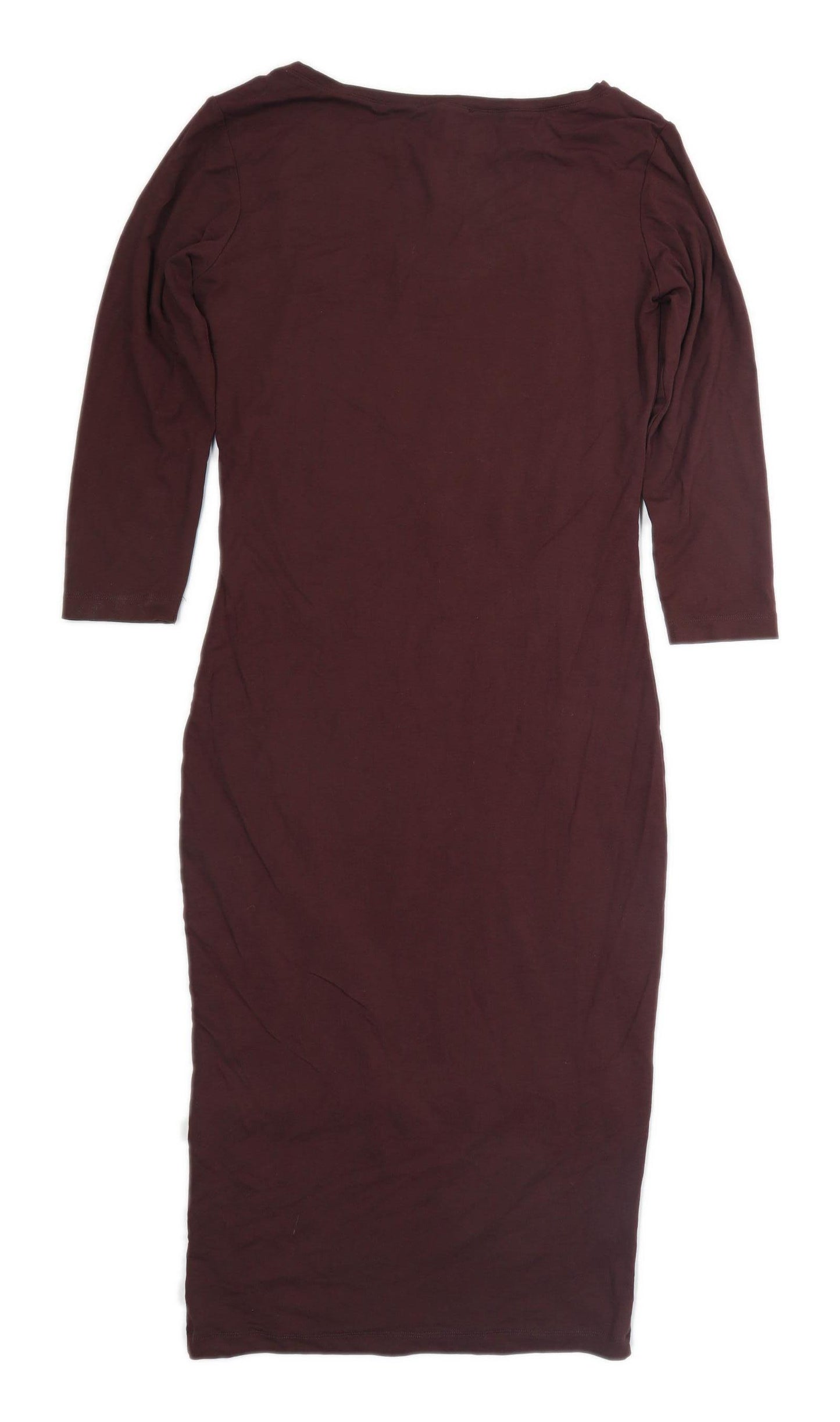 Baukjen Womens Size 10 Brown Bodycon Dress (Regular)