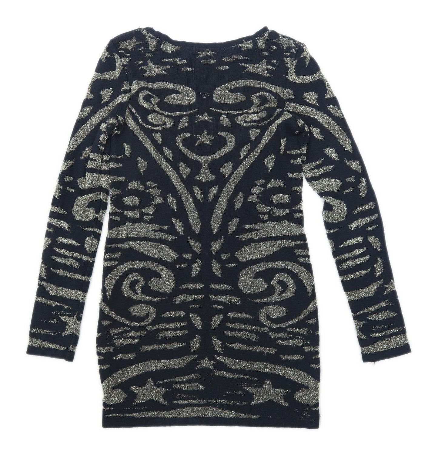 Atmosphere Womens Size 8 Black Jumper Dress (Regular)