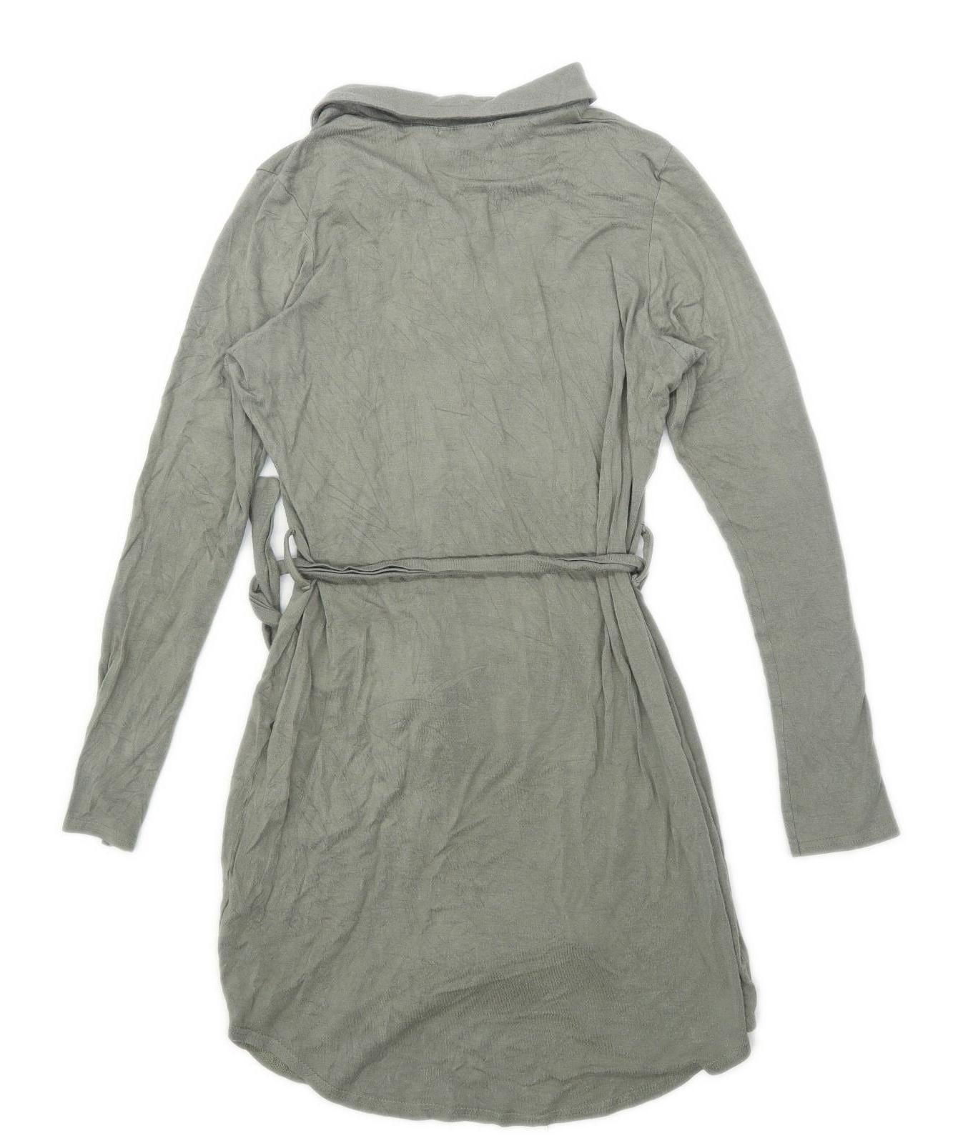 Boohoo Womens Size 8 Green Dress (Regular)