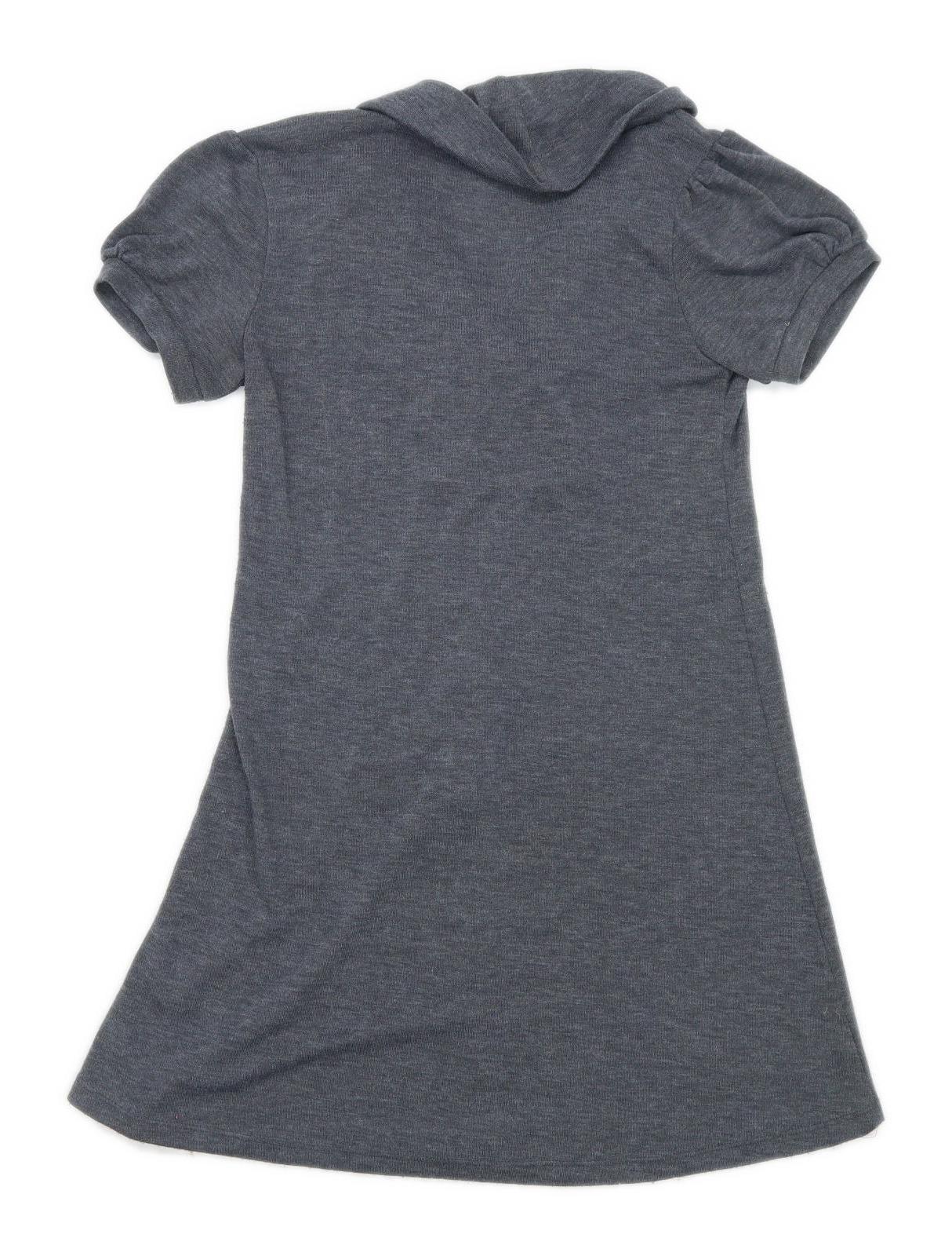 Delirious Womens Size M Grey Dress (Regular)