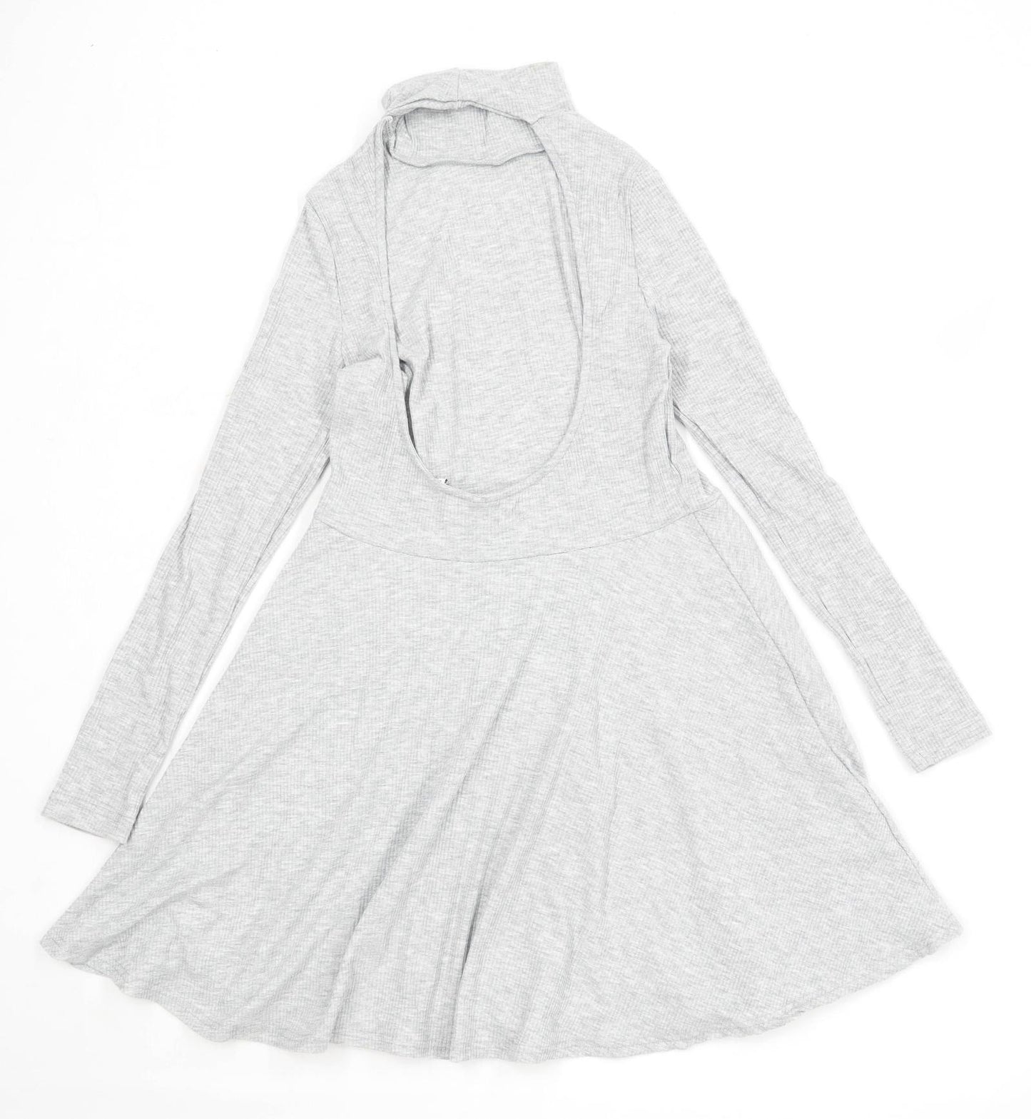 Collusion X Womens Size 10 Grey Dress (Regular)