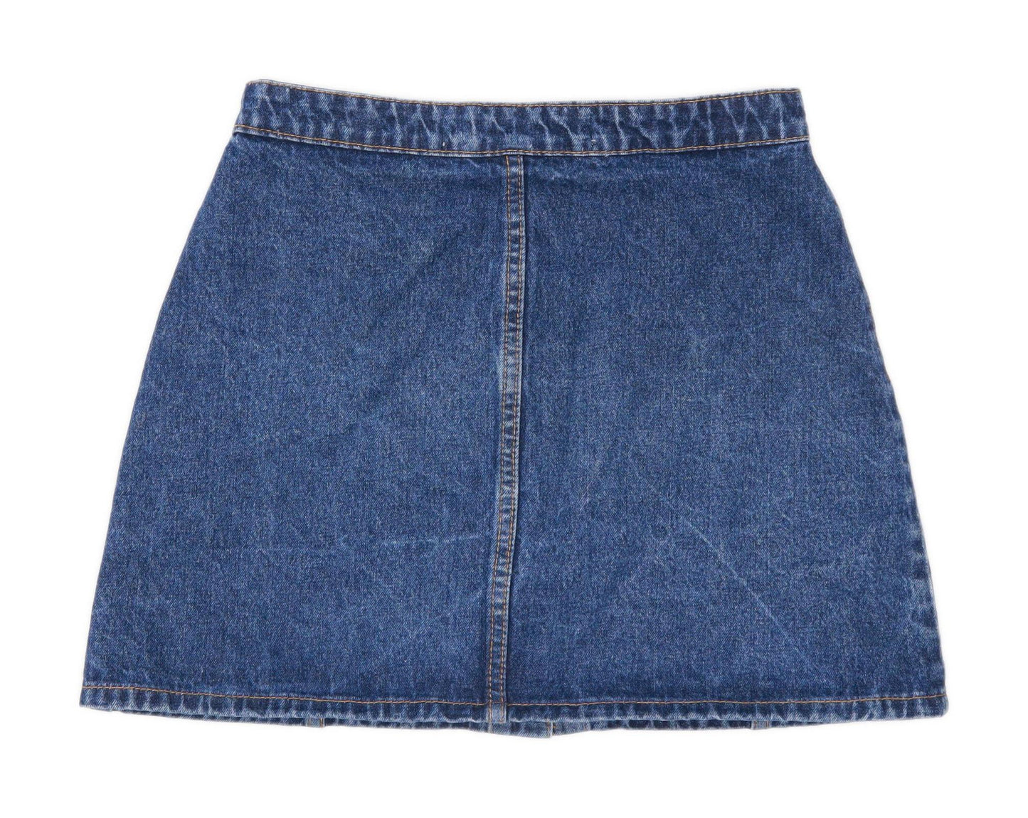 Denim Co Womens Size 10 Denim Blue A-Line Skirt (Regular)