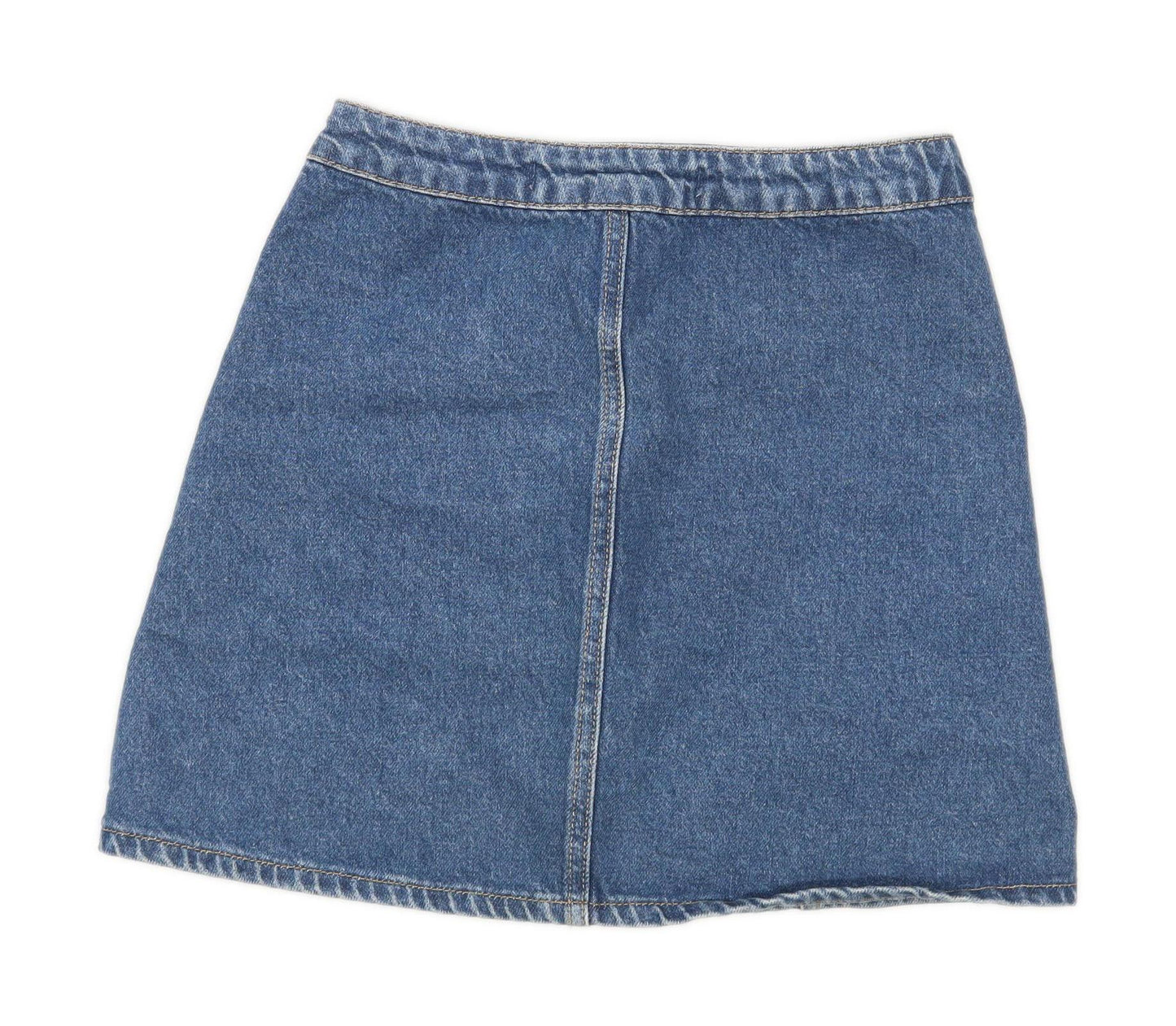 Denim Co Womens Size 8 Denim Blue Skirt (Regular)