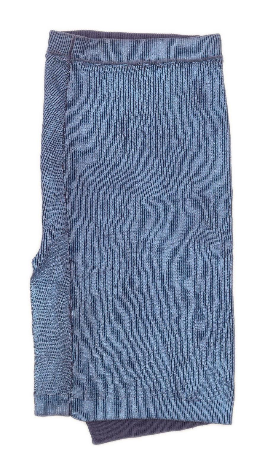 Asos Womens Size 8 Cotton Blue Pencil Skirt (Regular)