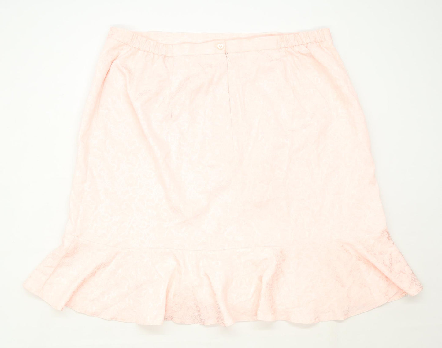 Joanne Hope Womens Size 26 Pink Skirt (Regular)