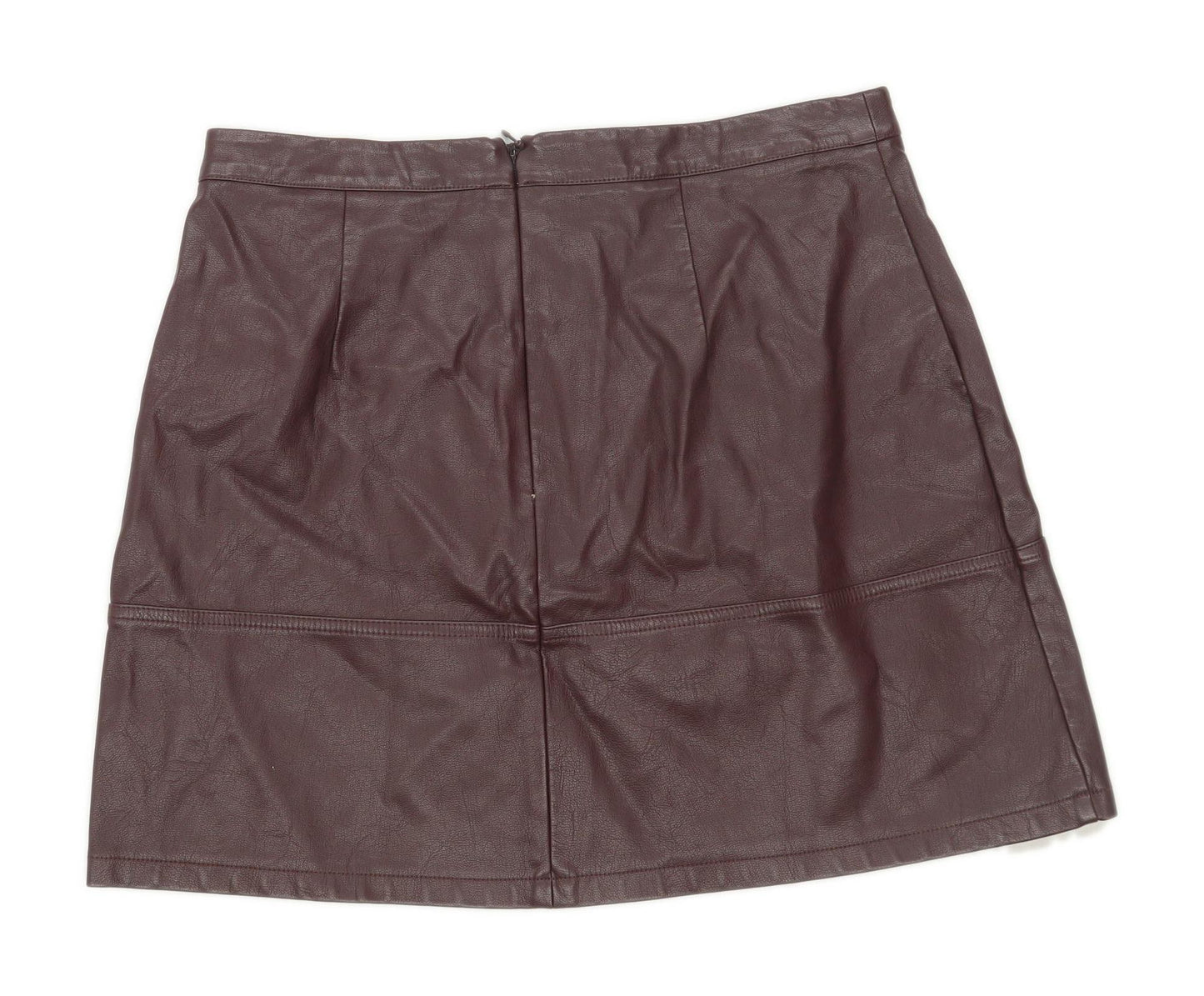 New Look Womens Size 14 Purple Skirt (Regular)