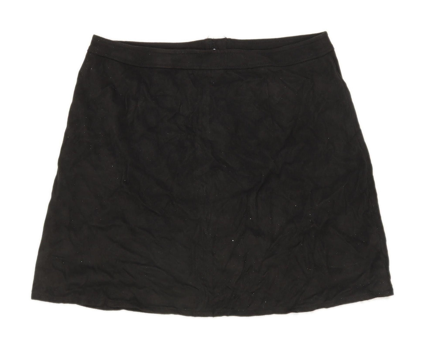 Dorothy Perkins Womens Size 12 Black Skirt (Regular)