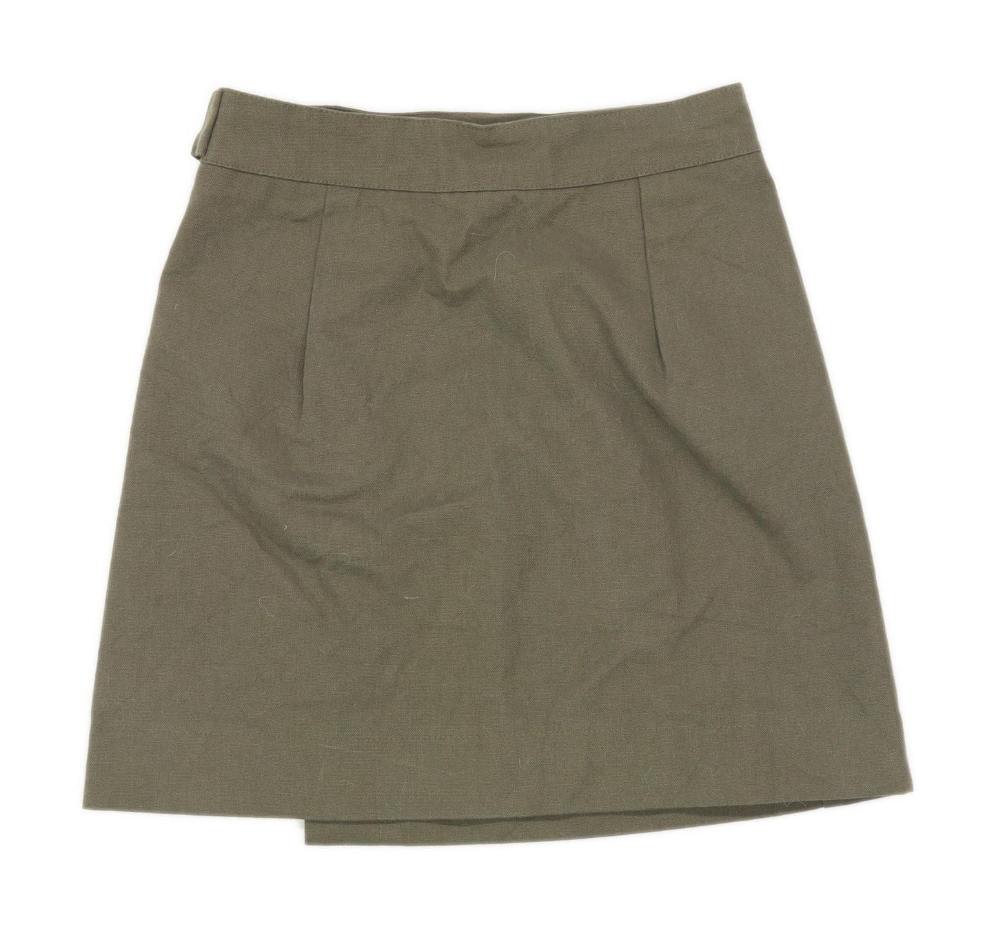Olive Womens Size W27 Cotton Green Skirt (Regular)