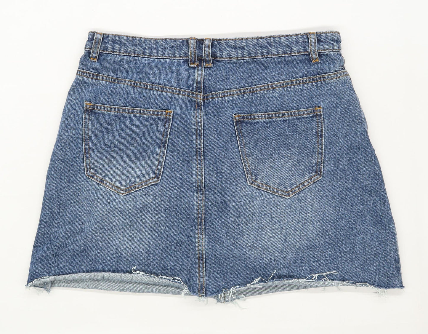 Denim Co Womens Size 14 Denim Blue Skirt (Regular)