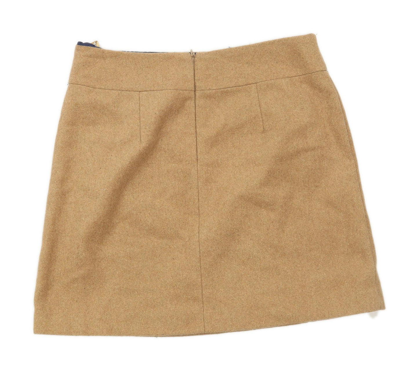 Papaya Womens Size 10 Brown Skirt (Regular)
