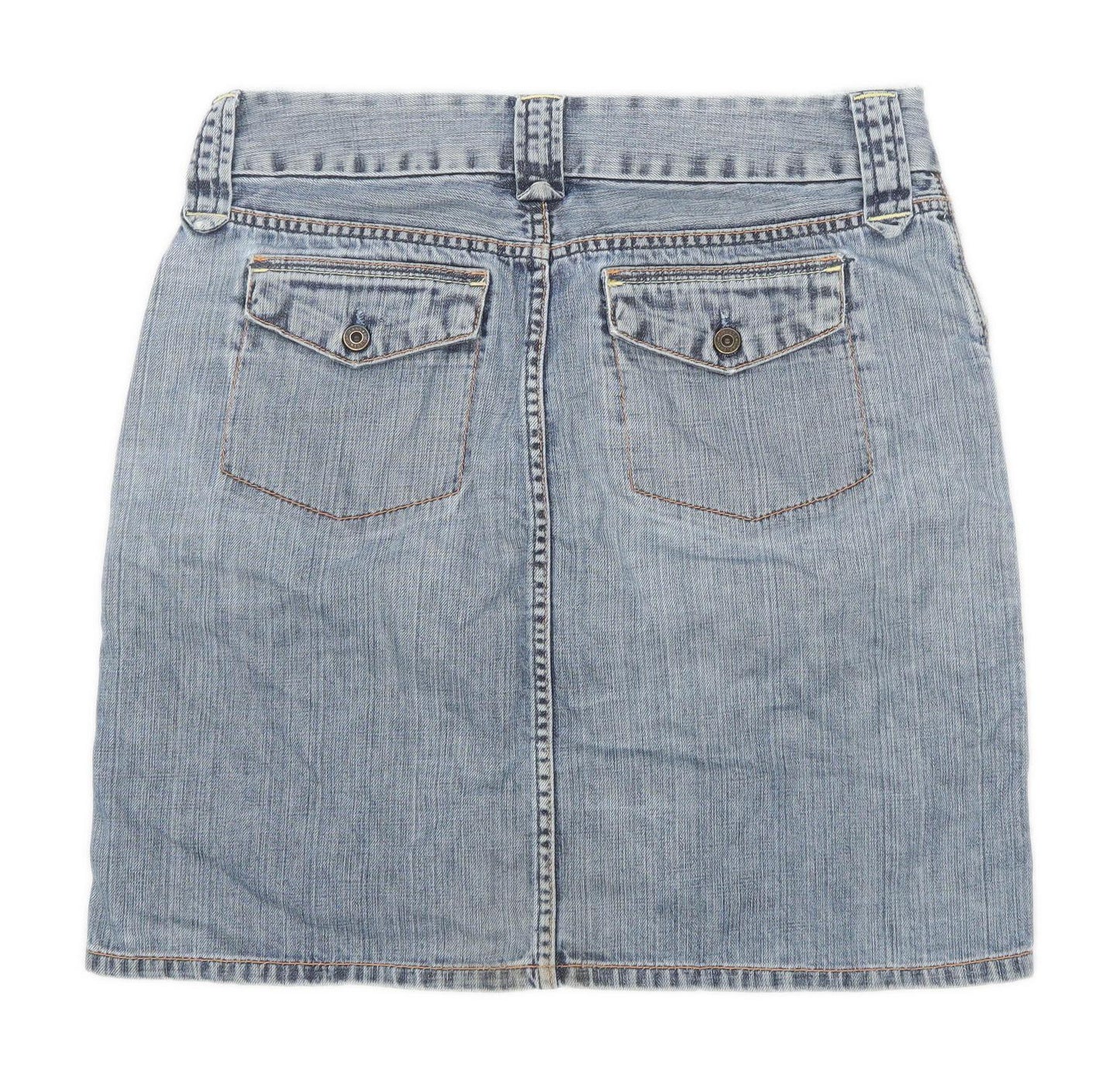 Gap Womens Size 12 Denim Blue Skirt (Regular)
