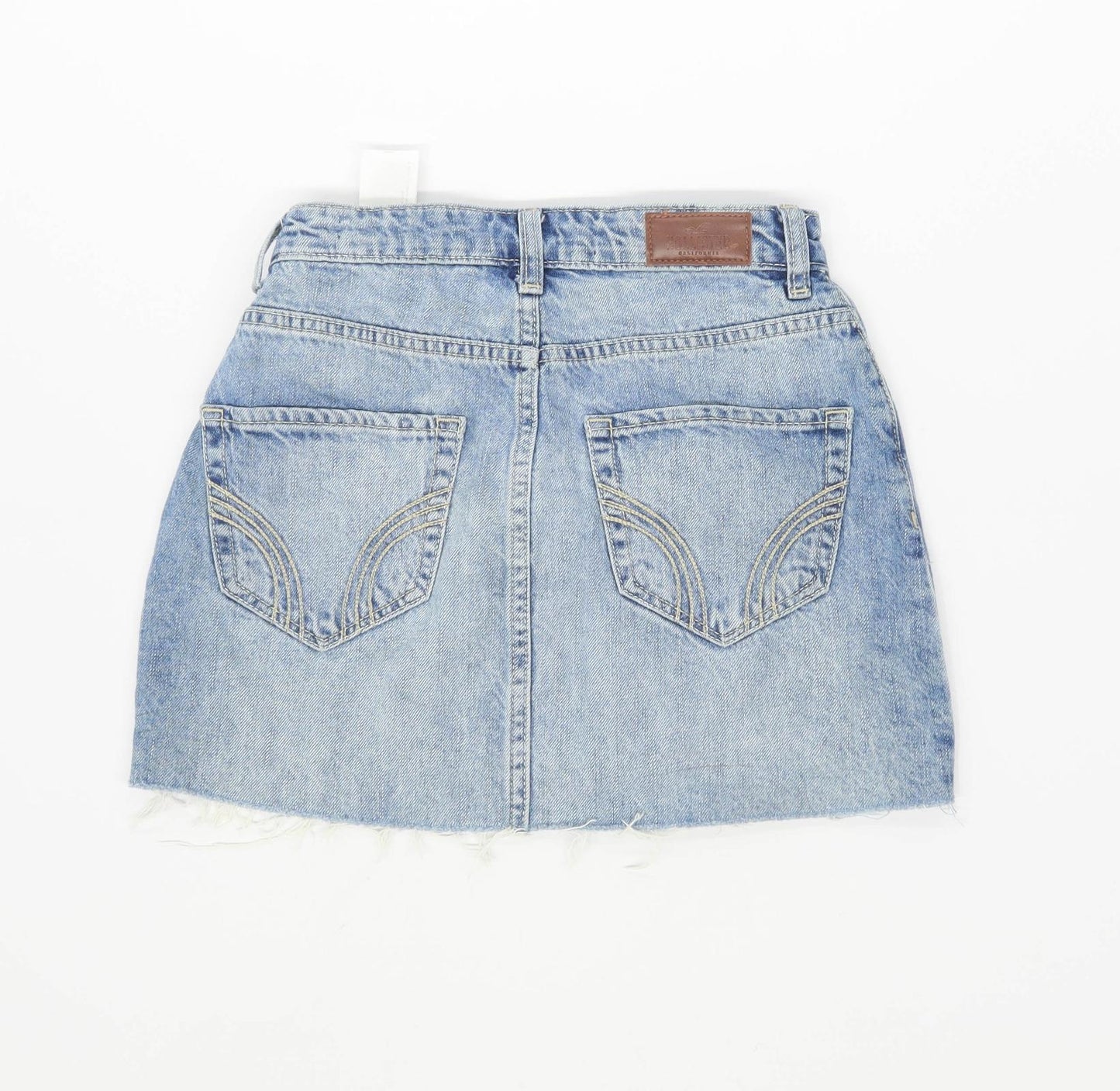 Hollister Womens Size W23 Denim Blue Skirt (Regular)