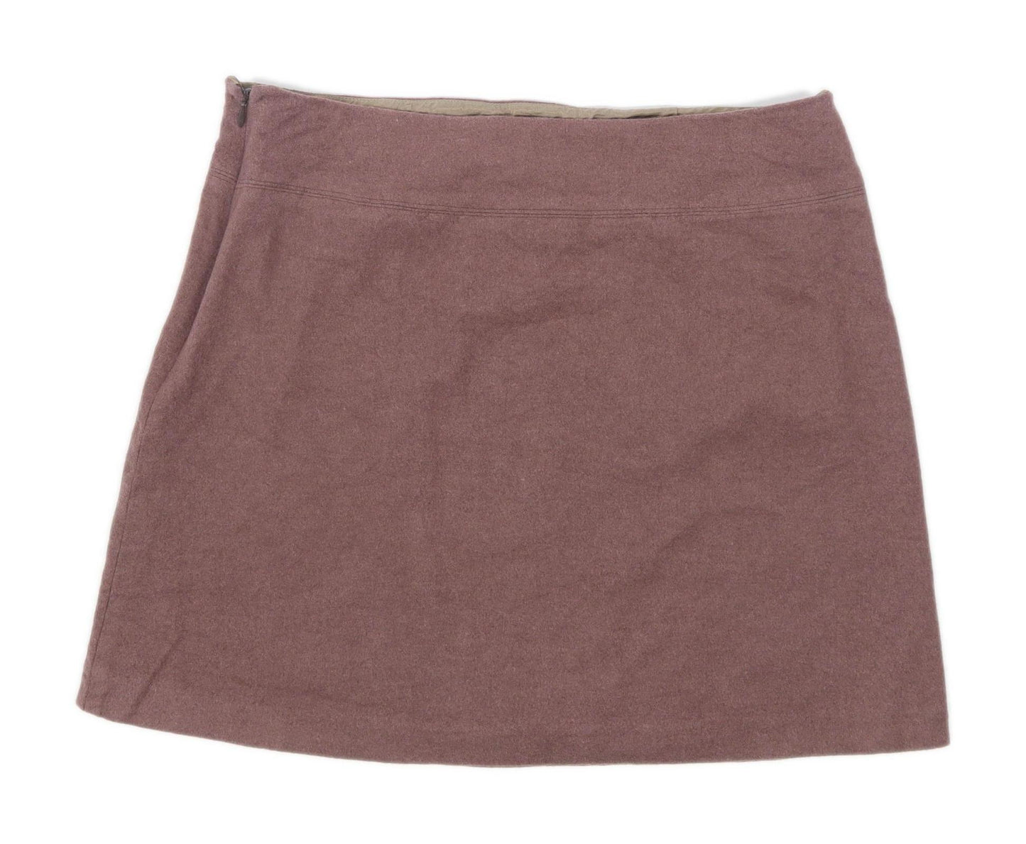 Jigsaw Womens Size 10 Wool Blend Purple Skirt (Regular)