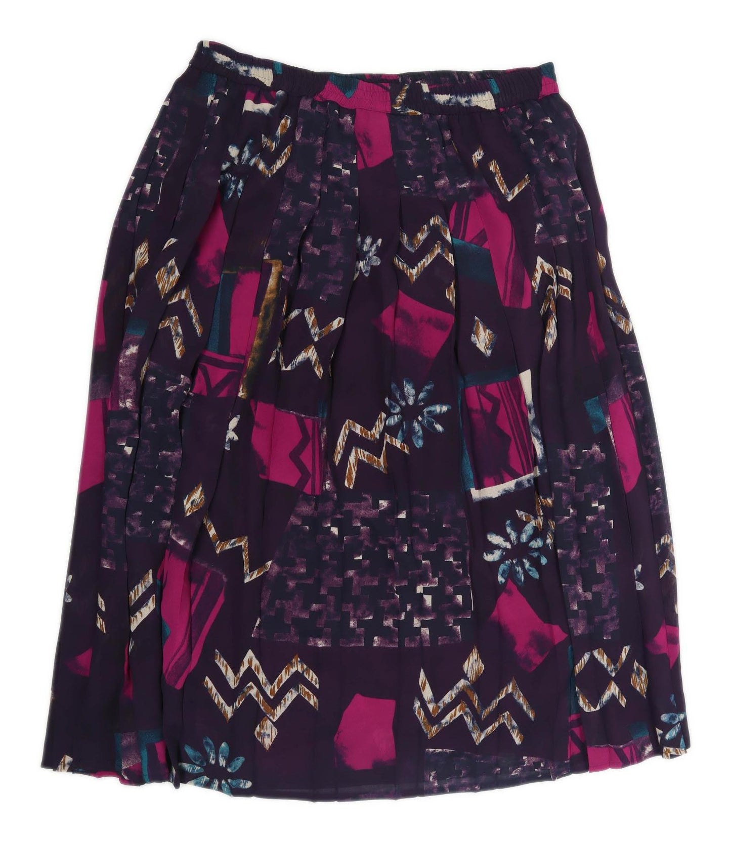 Jaques Vert Womens Size 20 Purple Skirt (Regular)