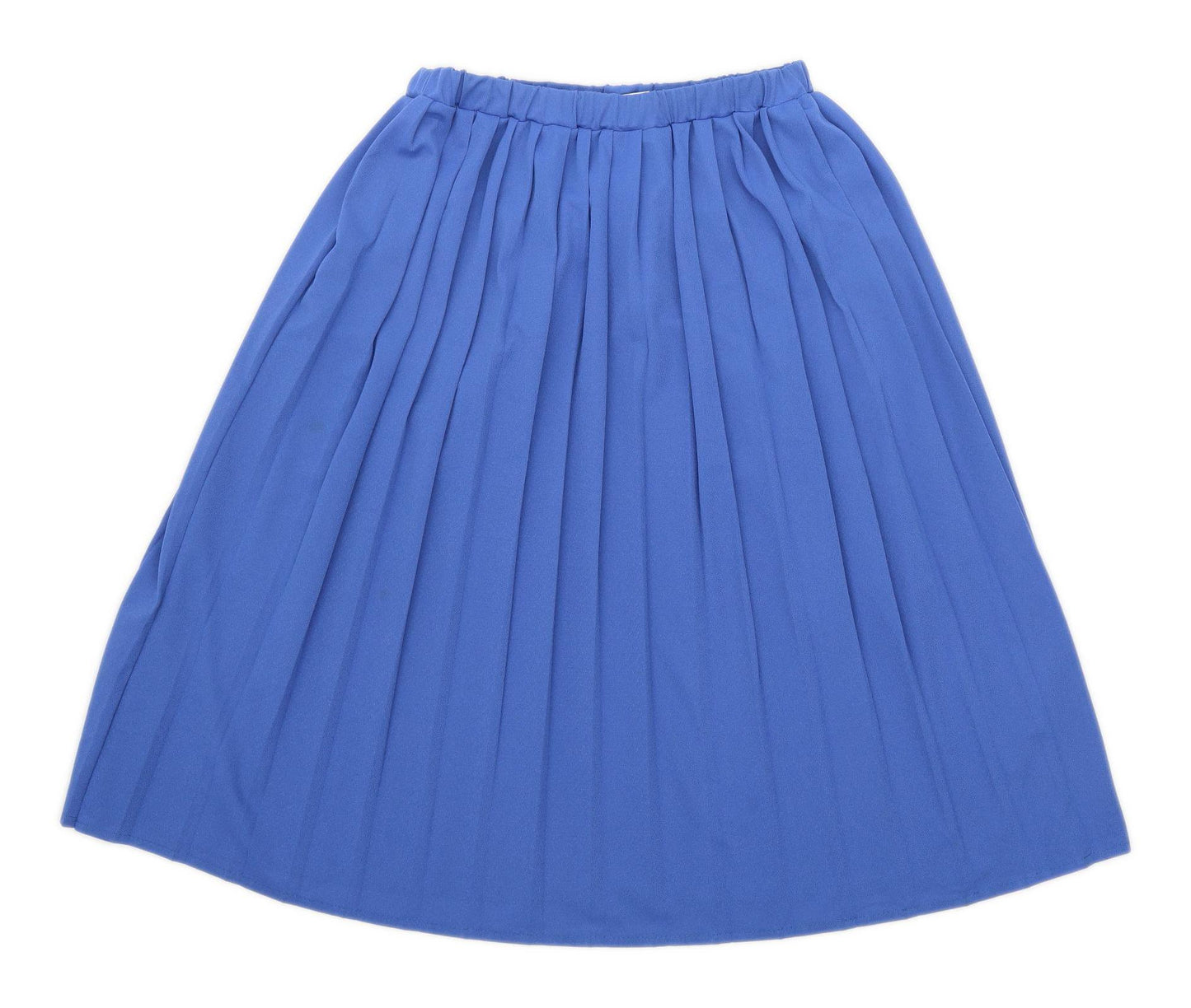 Preworn Womens Size 14 Blue Skirt (Regular)