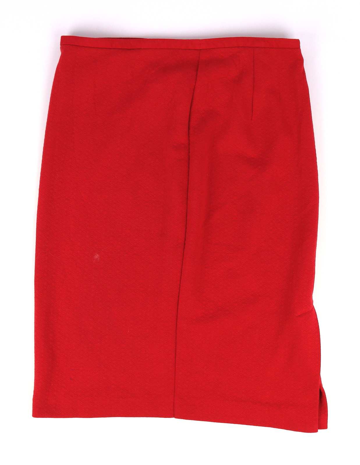 Next Womens Size 10 Red Pencil Skirt (Regular)