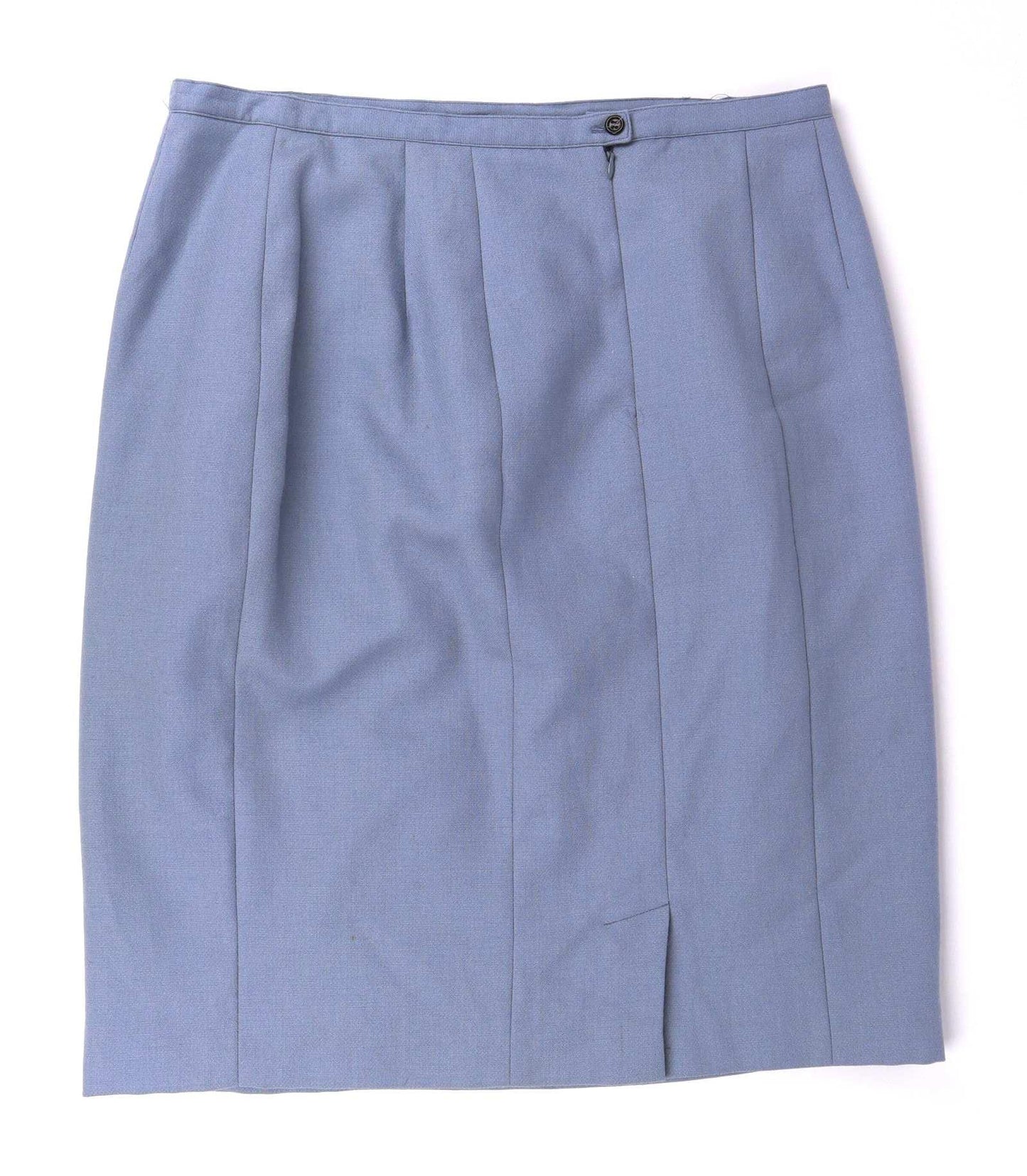 Bonard Holtzman Womens Size 16 Blue Wool Skirt (Regular)