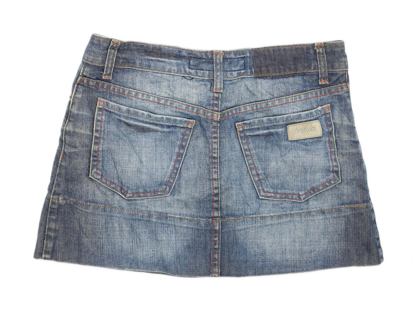 Paula Jeans Womens Size W30 Denim Blue Skirt (Regular)
