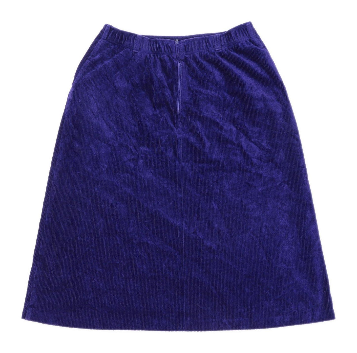 Lapidus Womens Size W28 Corduroy Purple A-Line Skirt (Regular)
