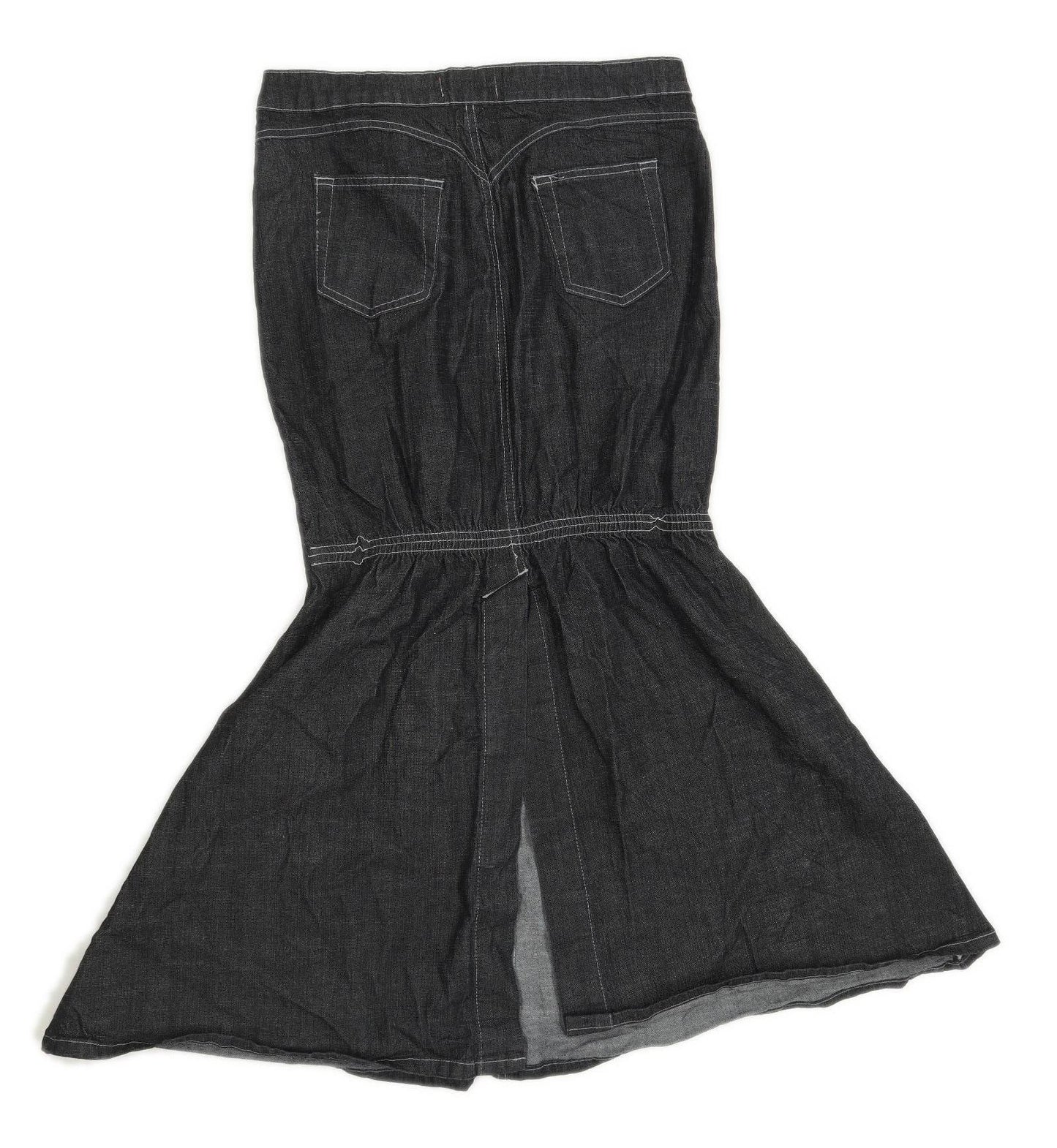 Kookai Womens Size W30 Cotton Blend Black Skirt (Regular)