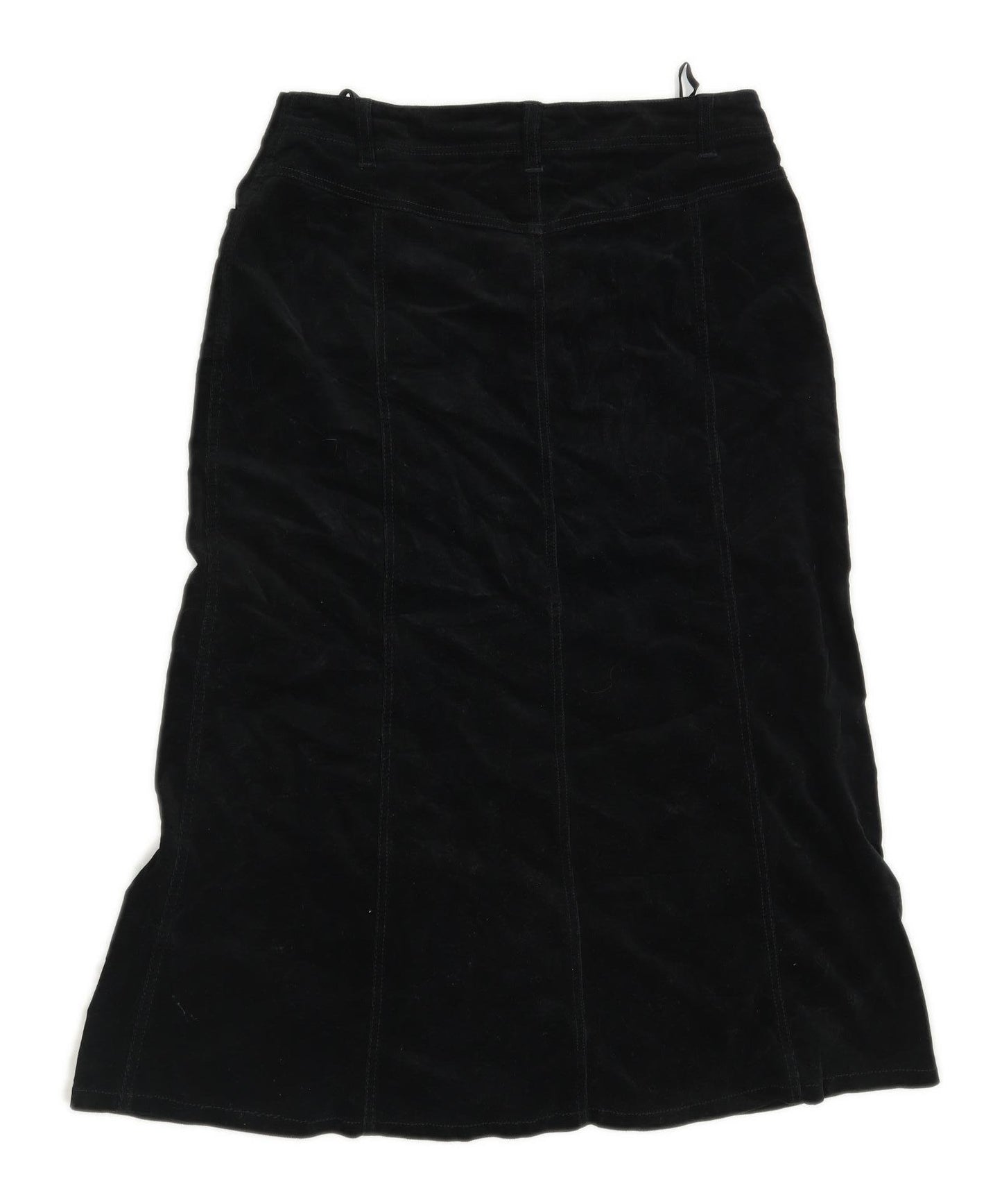 Zaffiri Womens Size 14 Cotton Blend Black Skirt (Regular)