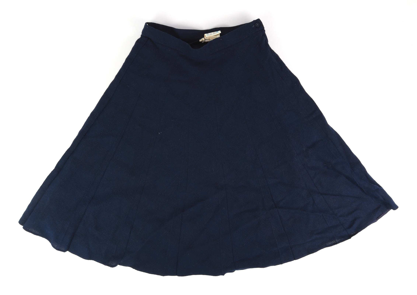 BHS Womens Size 16 Blue Skirt (Regular)