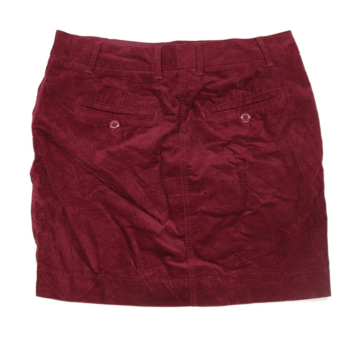 Marks & Spencer Womens Size 12 Cotton Blend Pink Skirt (Regular)