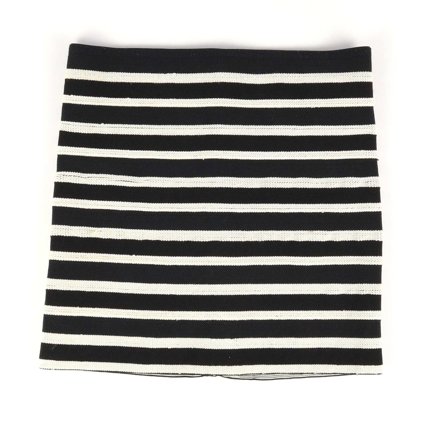 H&M Womens Size W28 White Striped Skirt (Regular)