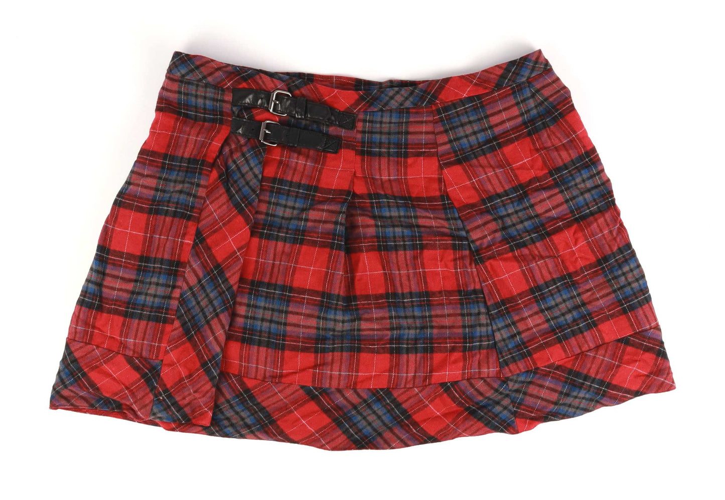 Atmosphere Womens Size 14 Red Check Skirt (Regular)