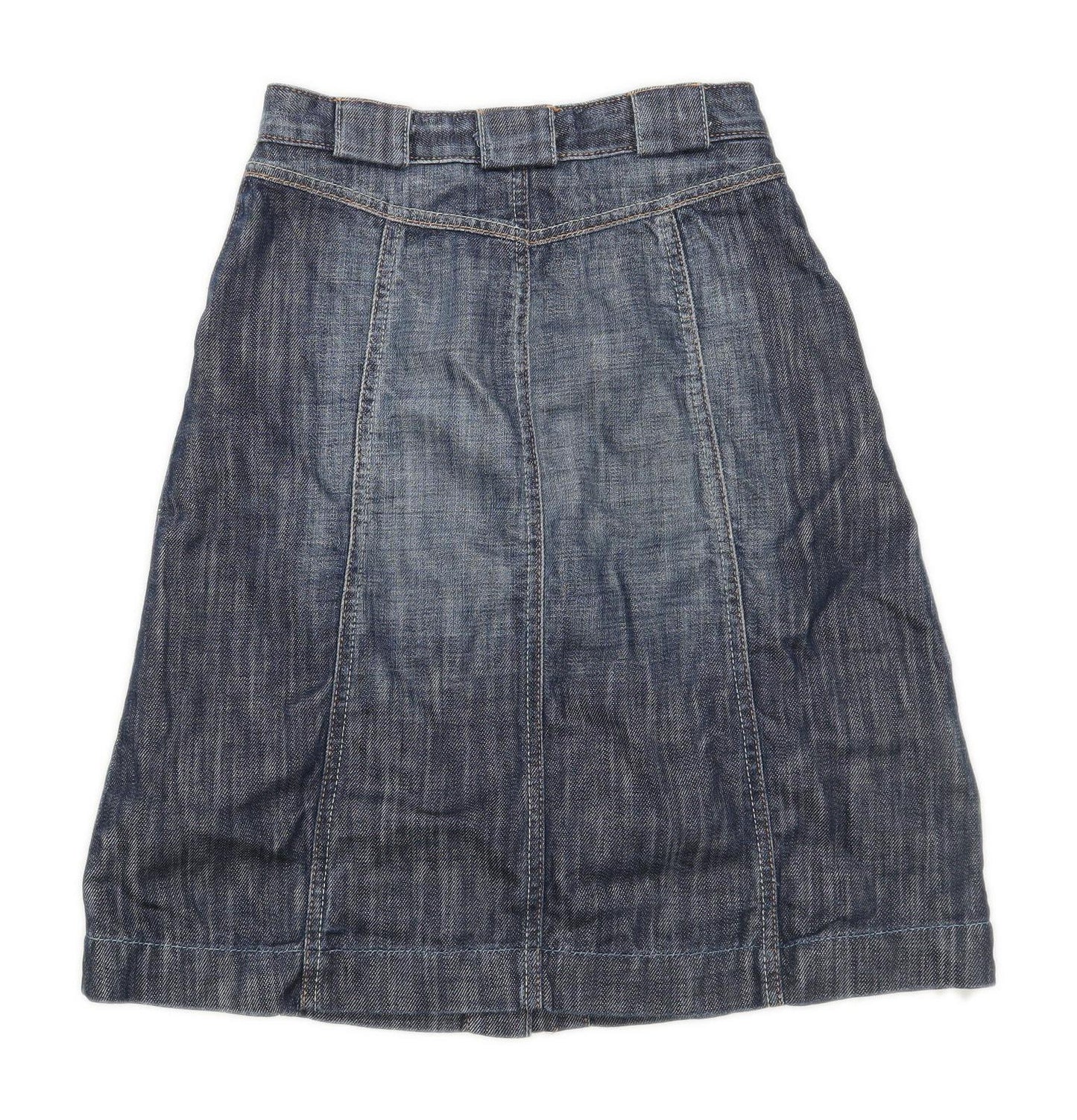 Gap Womens Size W26 Denim Blue Skirt (Regular)