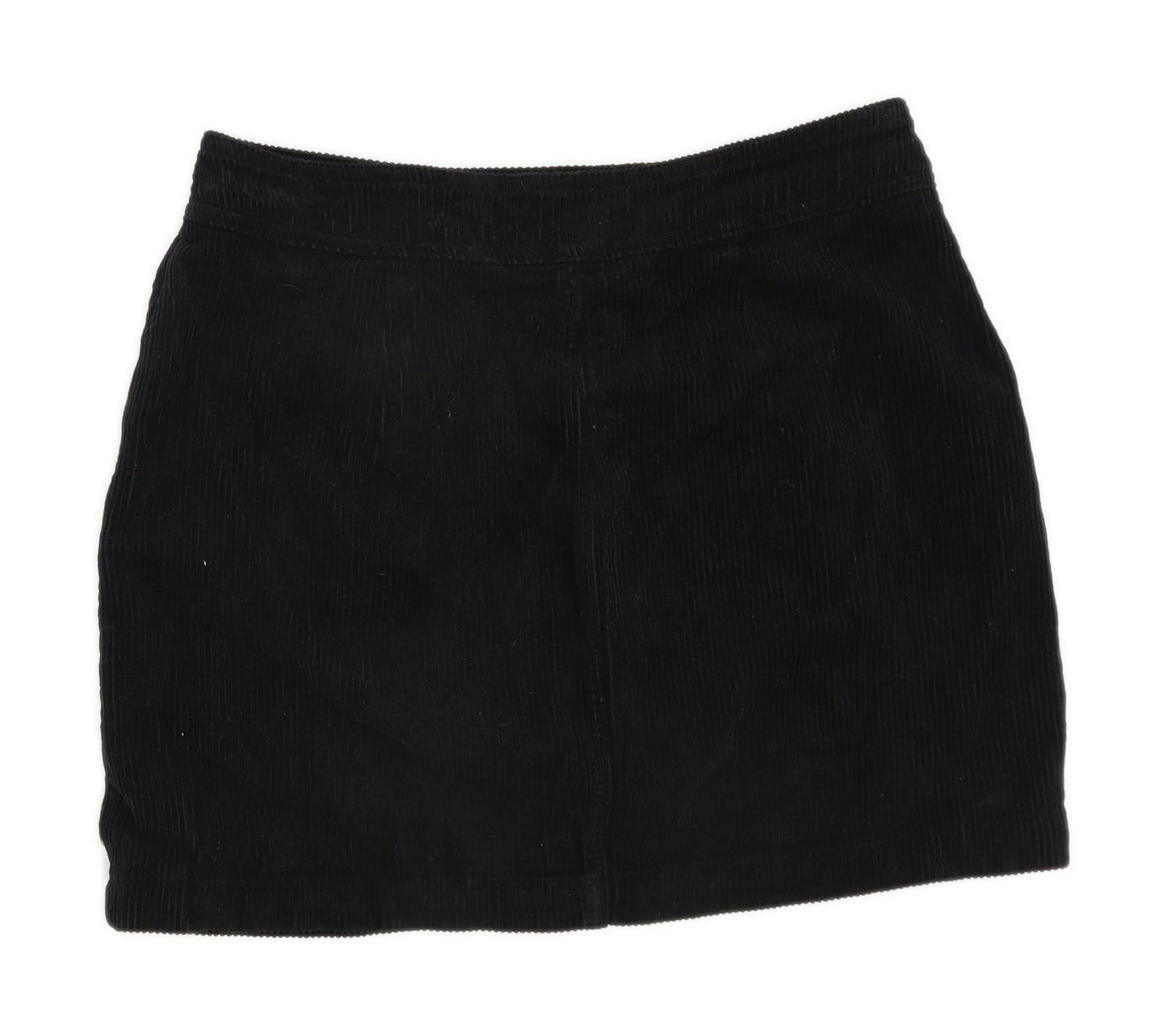 BDG Womens Size M Corduroy Black Skirt (Regular)