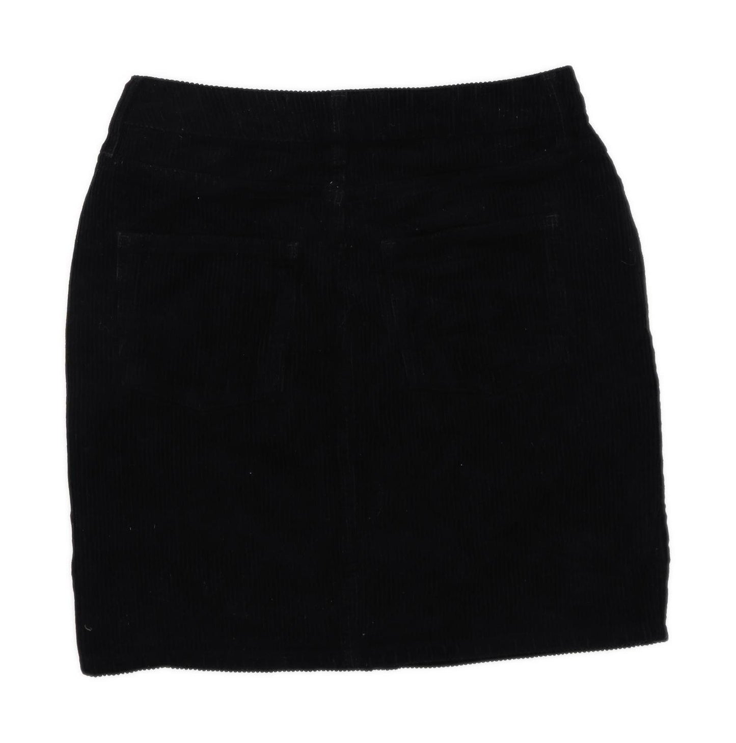 BDG Womens Size XS Corduroy Black Skirt (Regular)