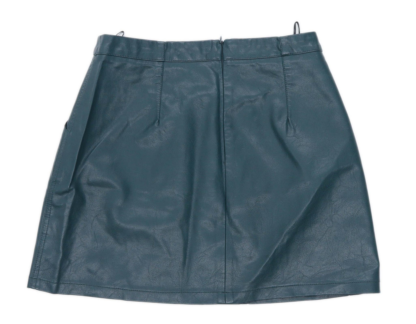 New Look Womens Size 12 Green Skirt (Regular)