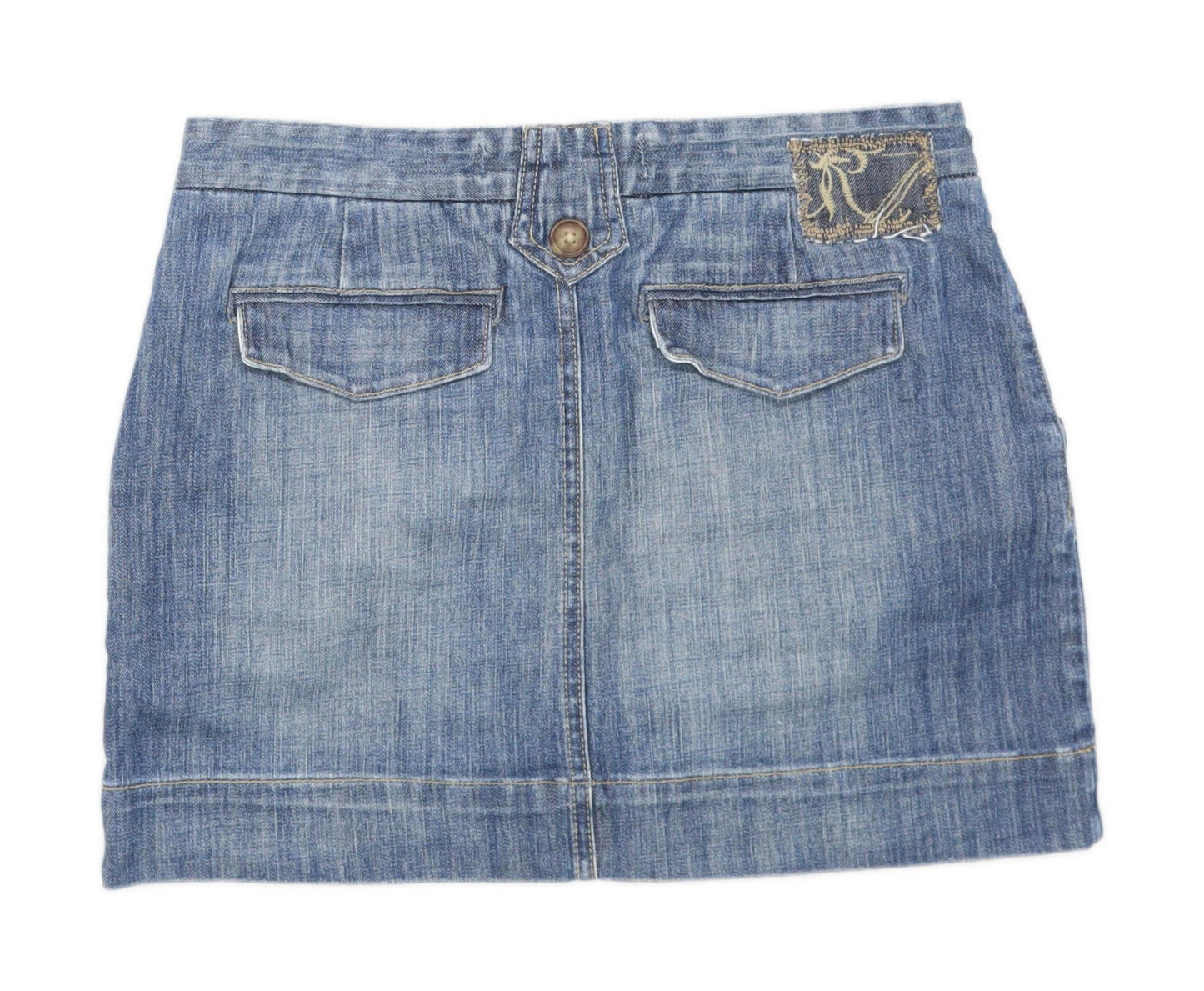 Gap Womens Size 6 Denim Blue Skirt (Regular)