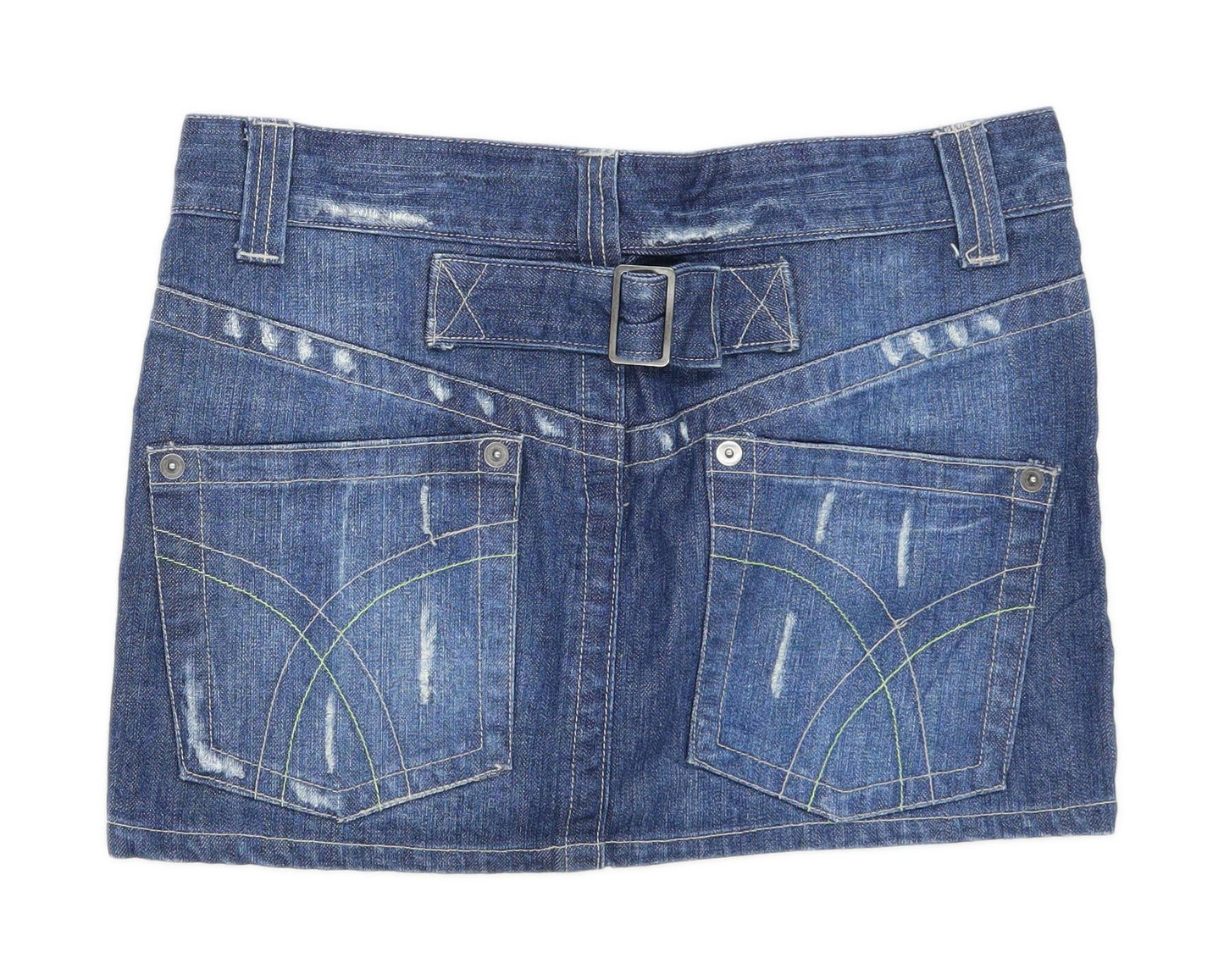 Denim Co Womens Size 10 Denim Blue Skirt (Regular)