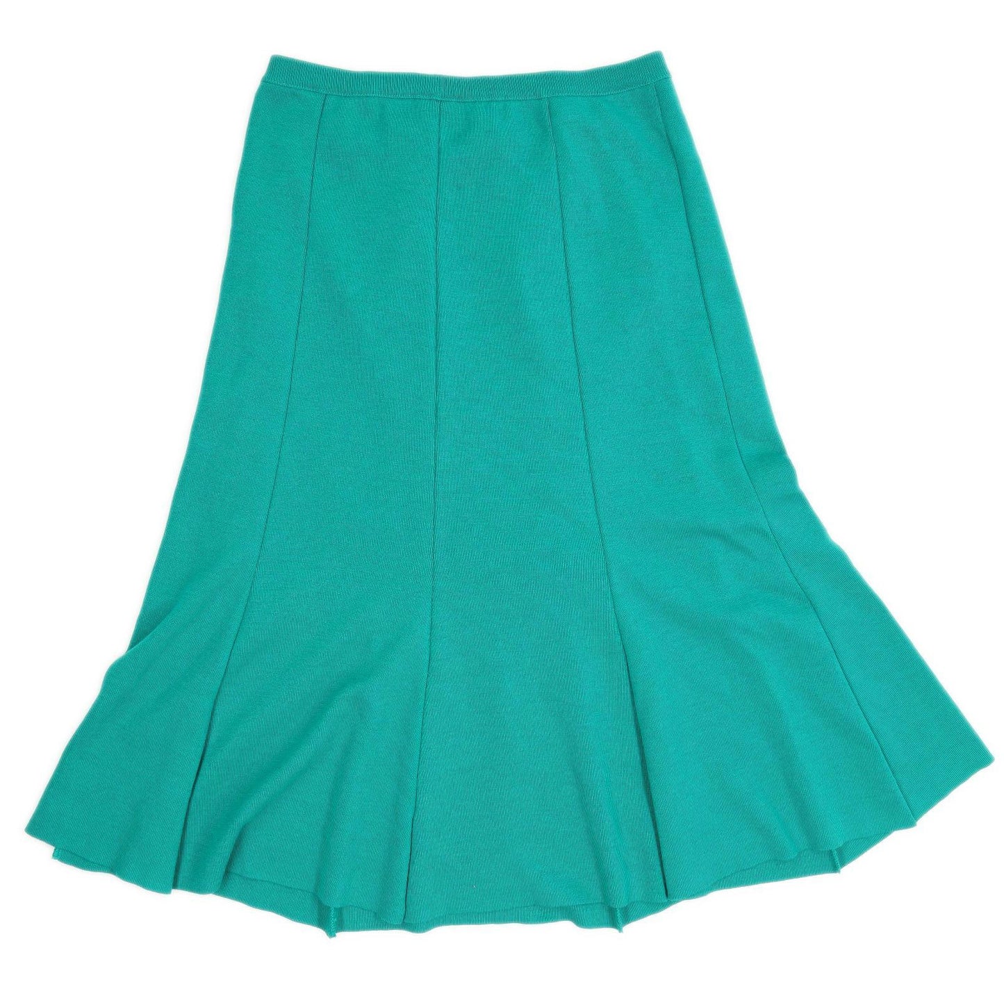 Lucia Womens Size W30 Green Flare Skirt (Regular)