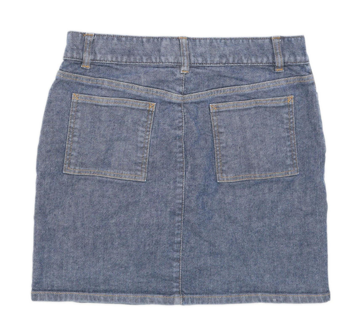 Gap Womens Size 10 Denim Blue Skirt (Regular)