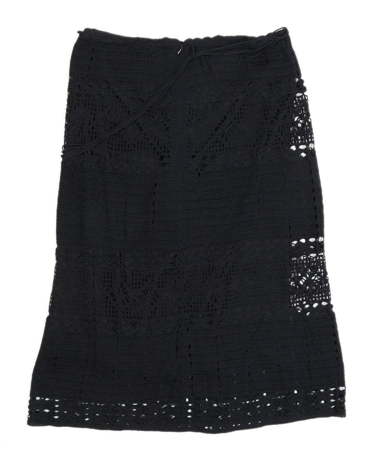 Next Womens Size 14 Black Skirt (Regular)