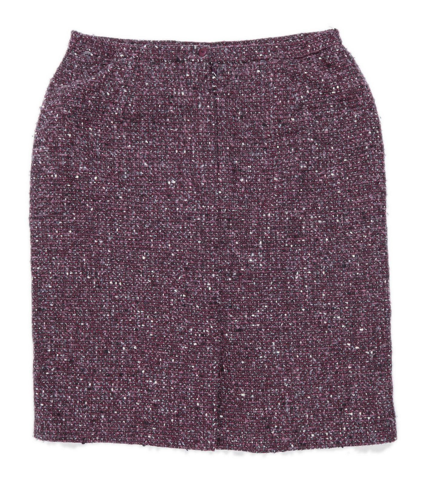 Eastex Womens Size 18 Purple Skirt (Regular)