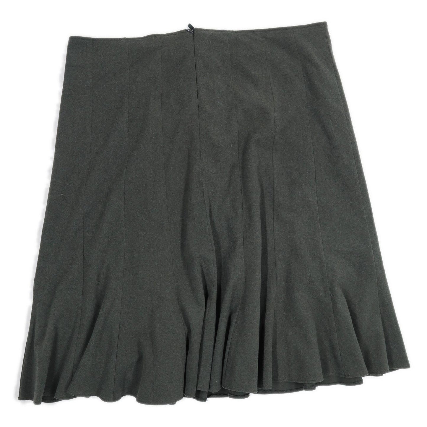 BM Collection Womens Size 24 Green Flare Skirt (Regular)