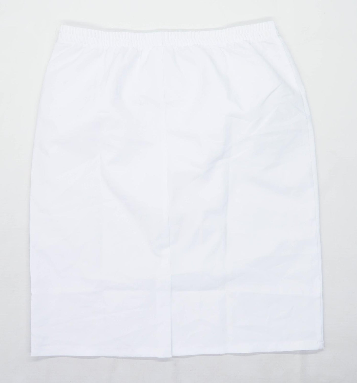 Preworn Womens Size 24 White Skirt (Regular)