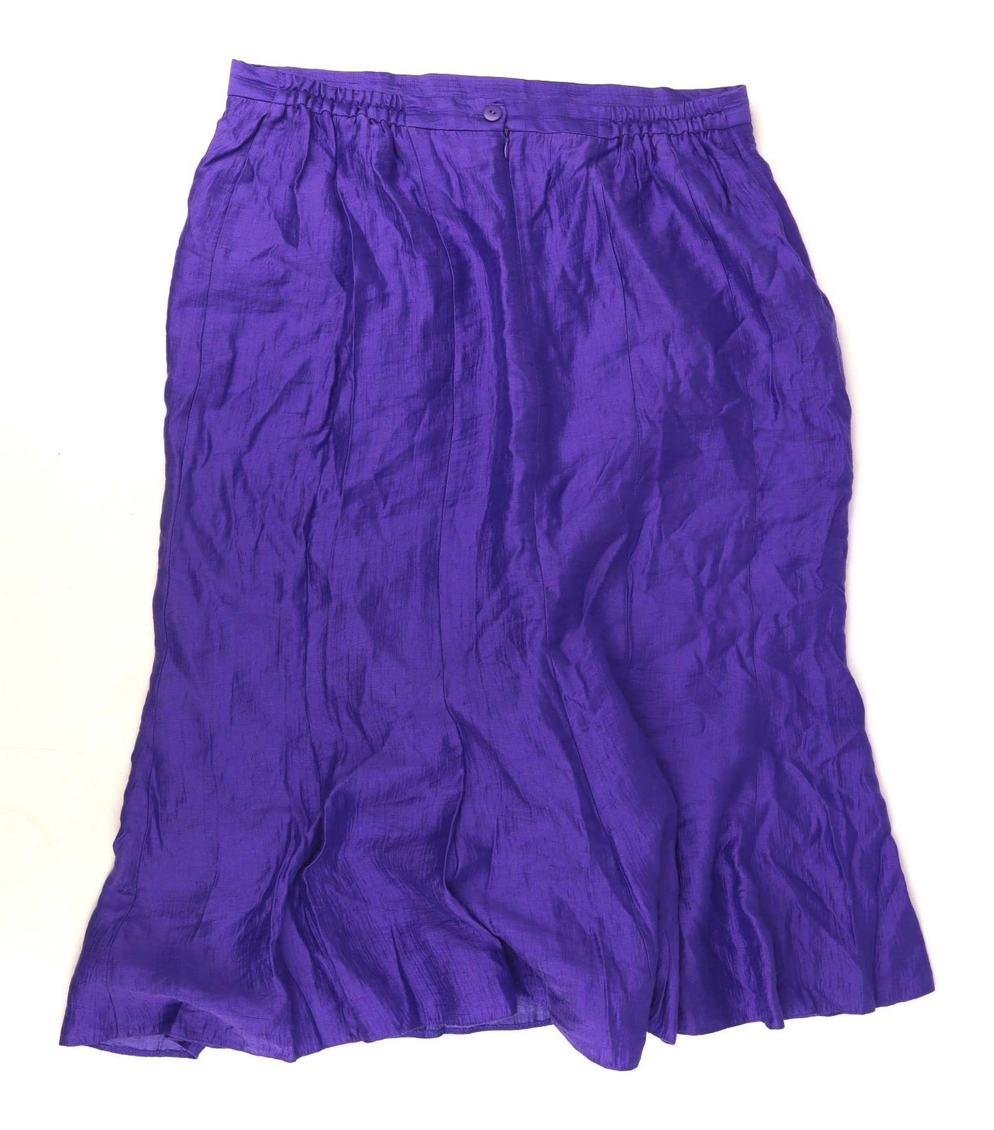 Personal Choice Womens Size 18 Purple Flare Skirt (Regular)