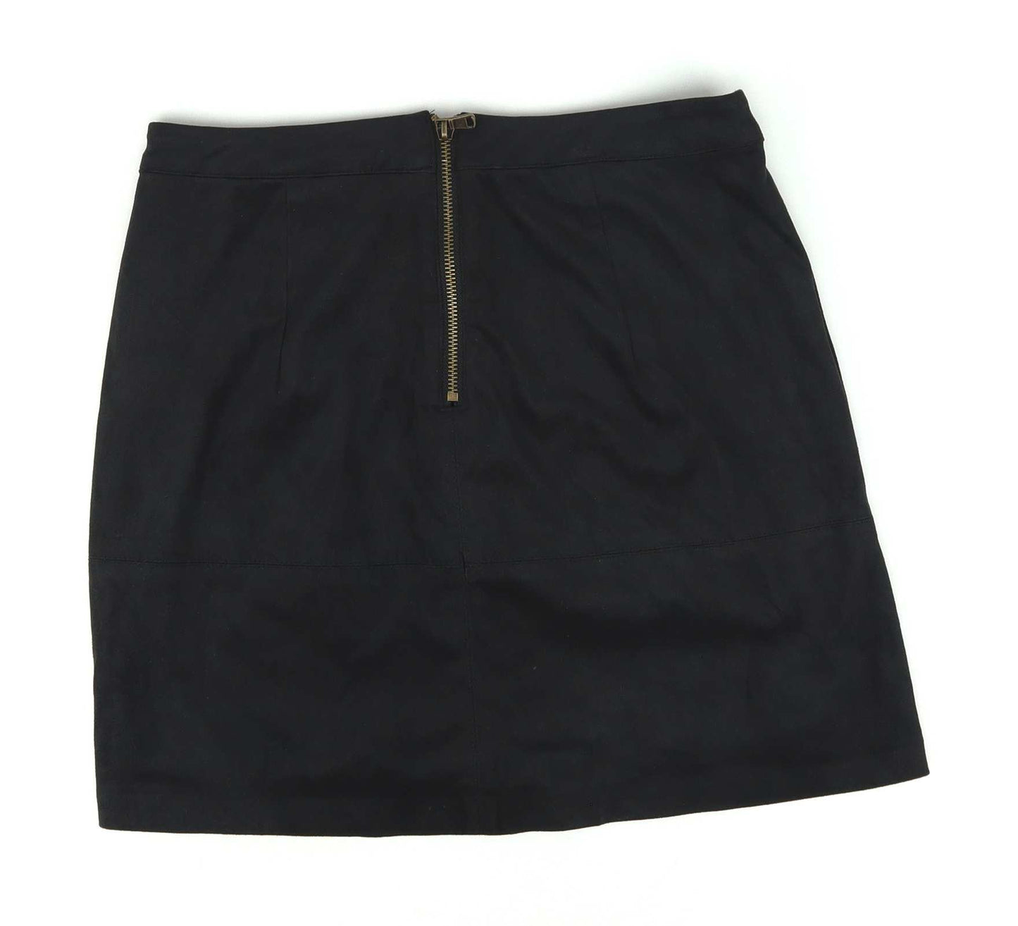 New Look Womens Size 8 Black Skirt (Regular)