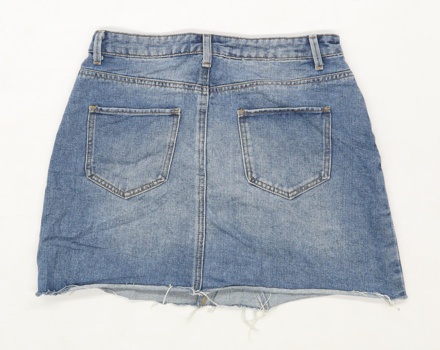 Denim Co Womens Size 10 Denim Blue Skirt (Regular)