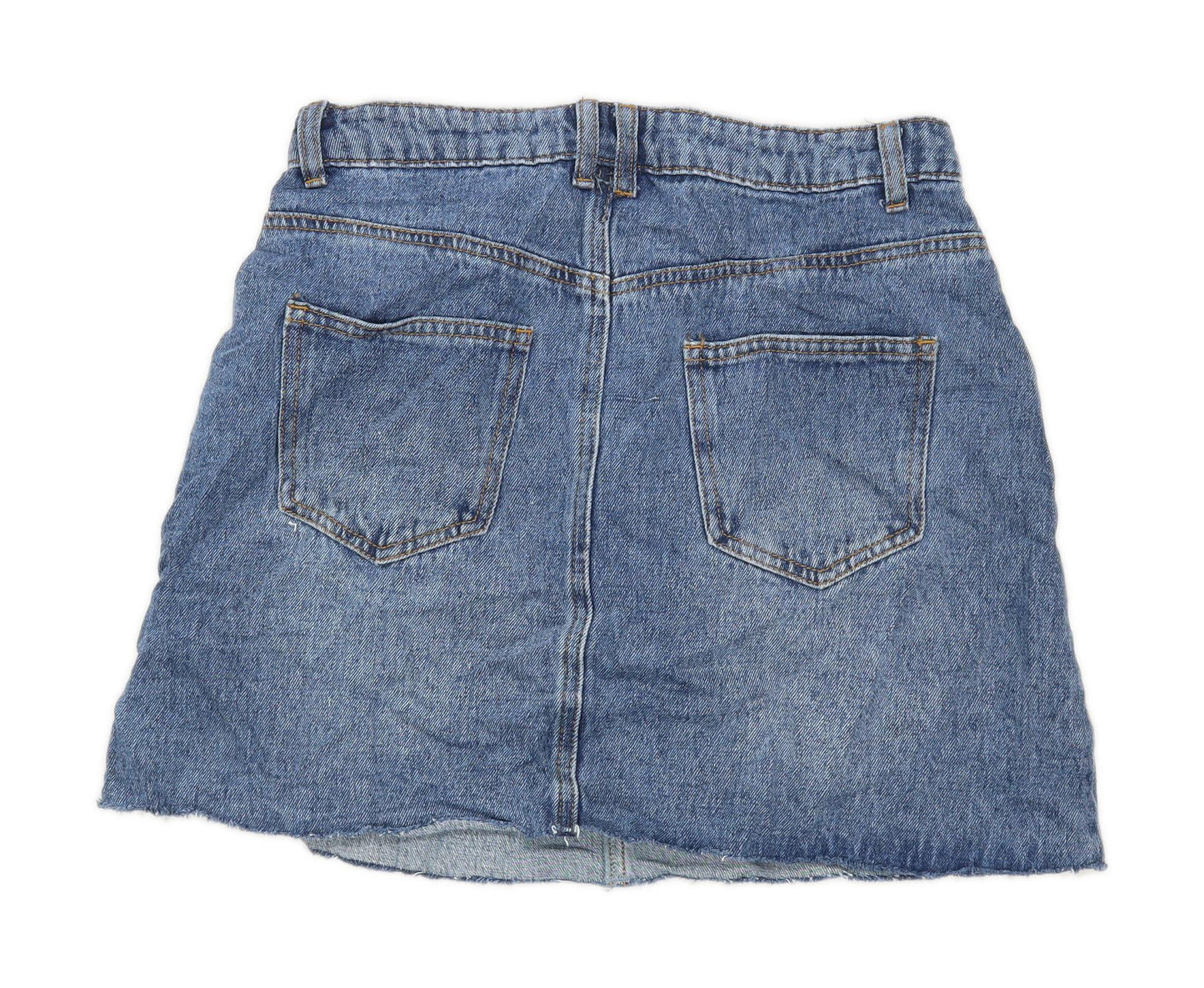 Denim Co Womens Size 10 Denim Blue Skirt (Regular)