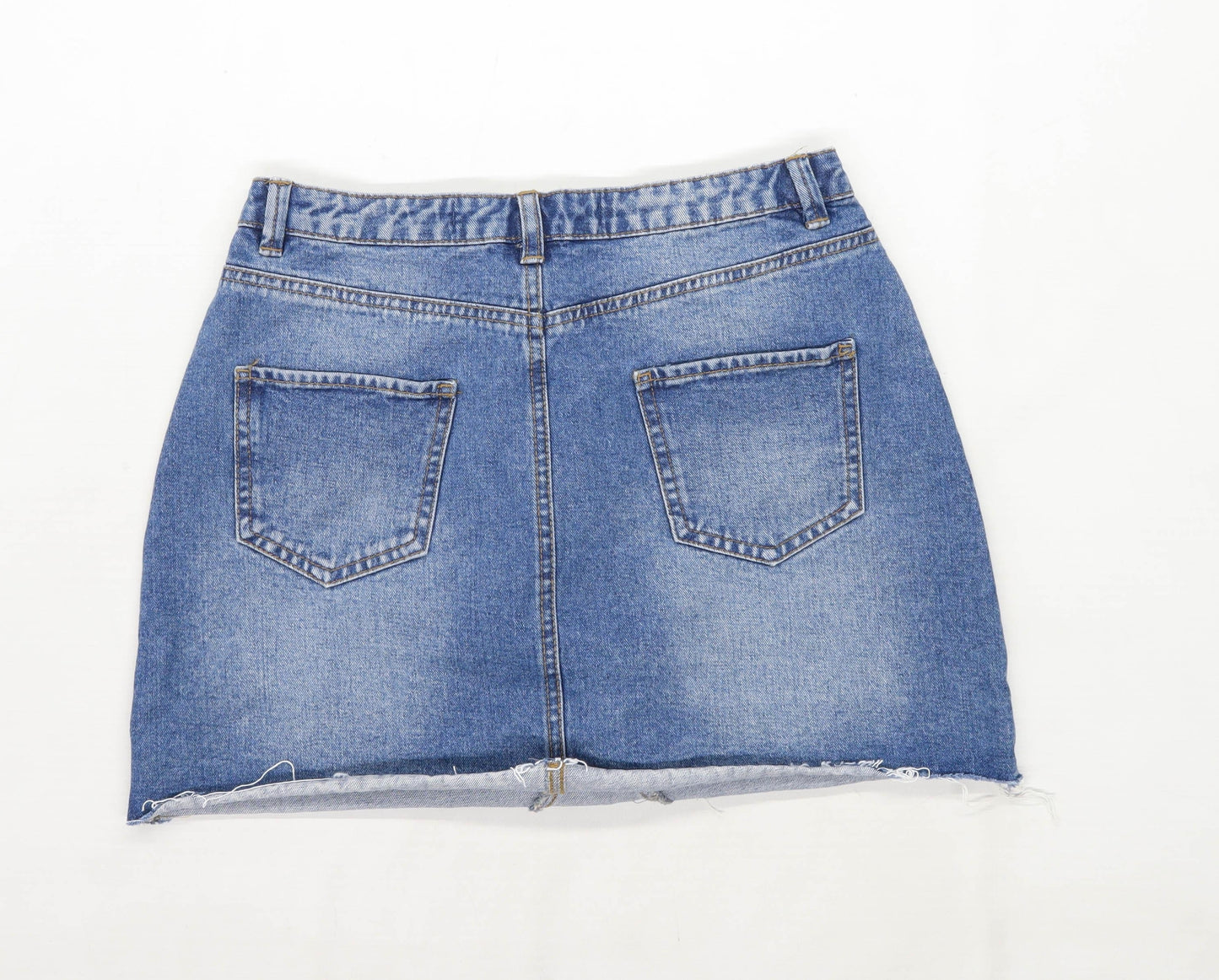 Denim Co Womens Size 12 Denim Blue Skirt (Regular)