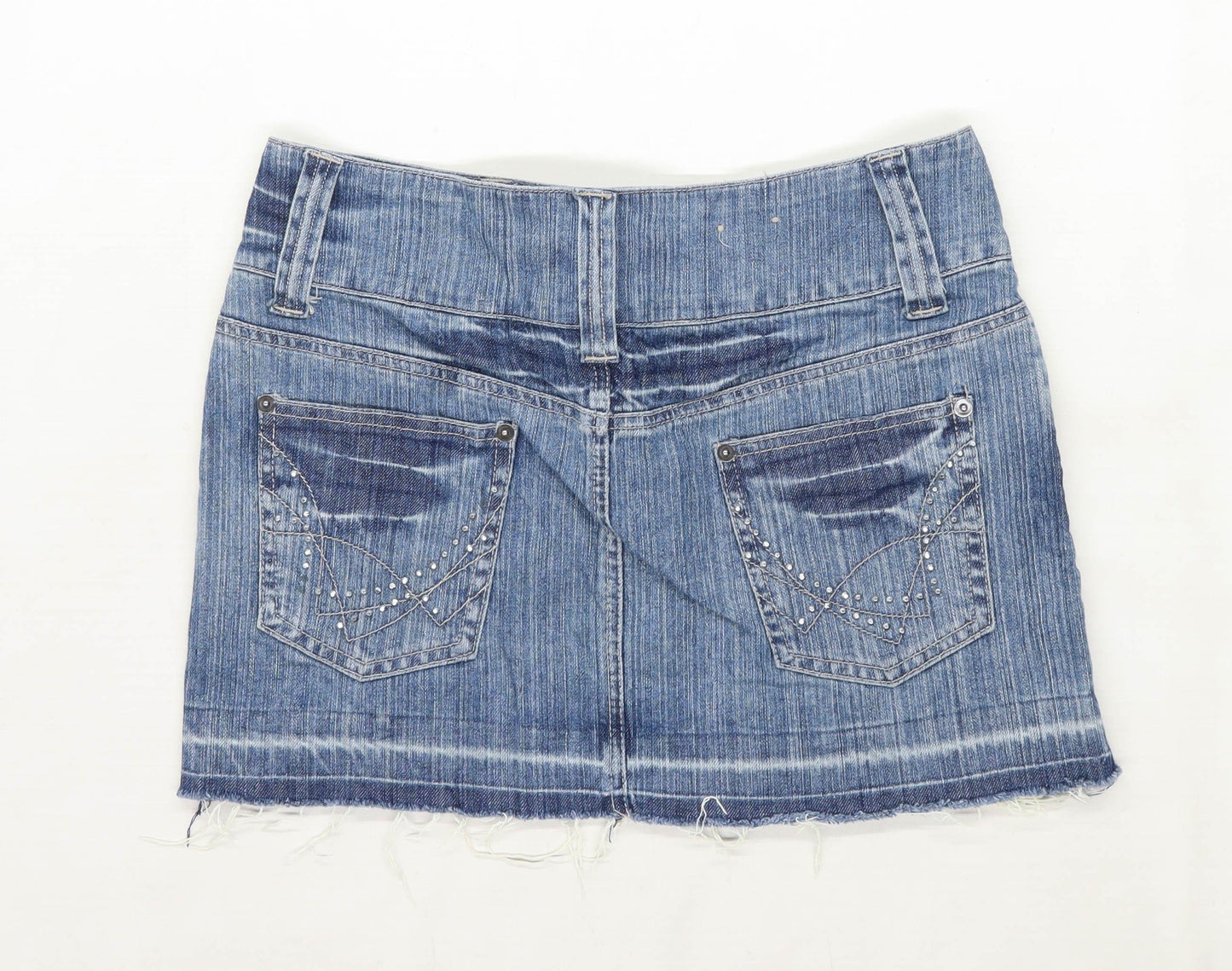 Denim Co Womens Size 10 Denim Blue Skirt (Regular)