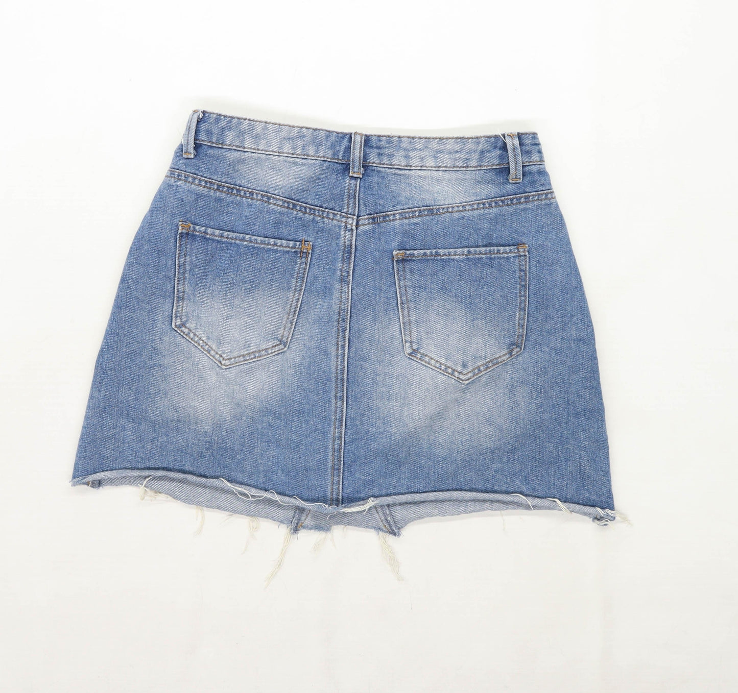 Denim Co Womens Size 10 Denim Blue Skirt (Regular)