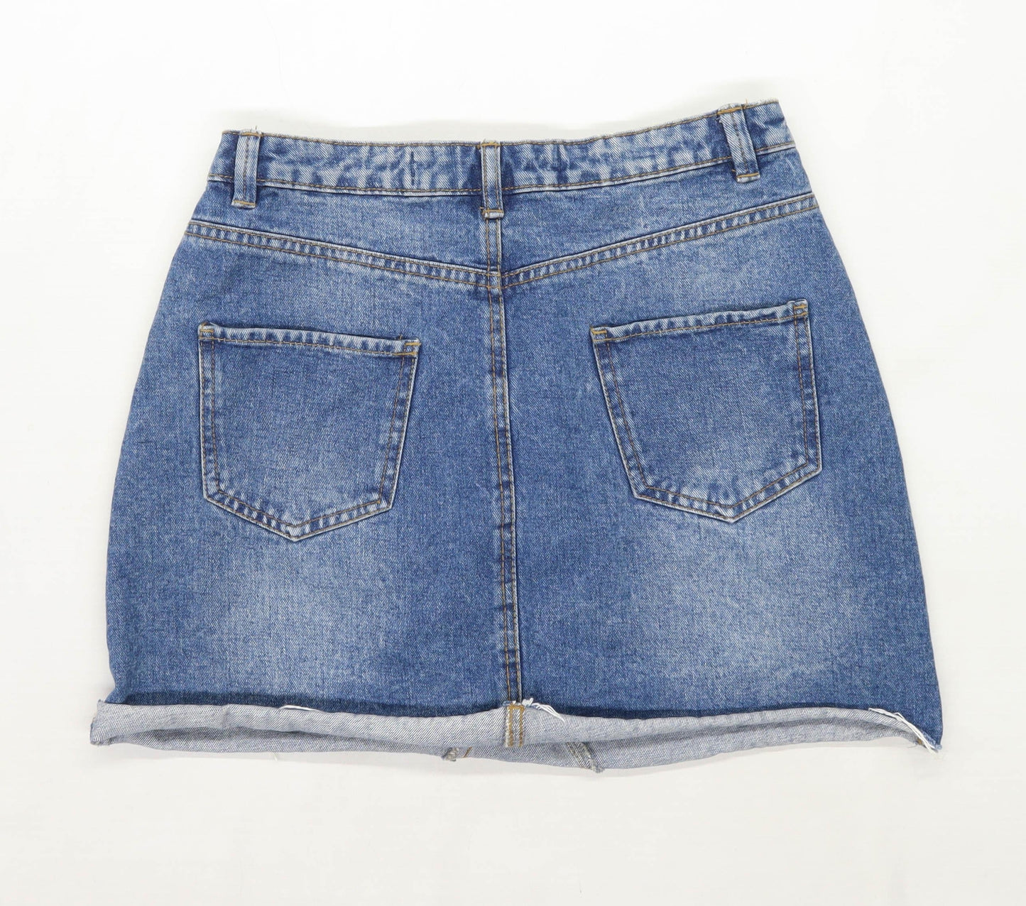 Denim Co Womens Size 10 Denim Blue Skirt (Regular)